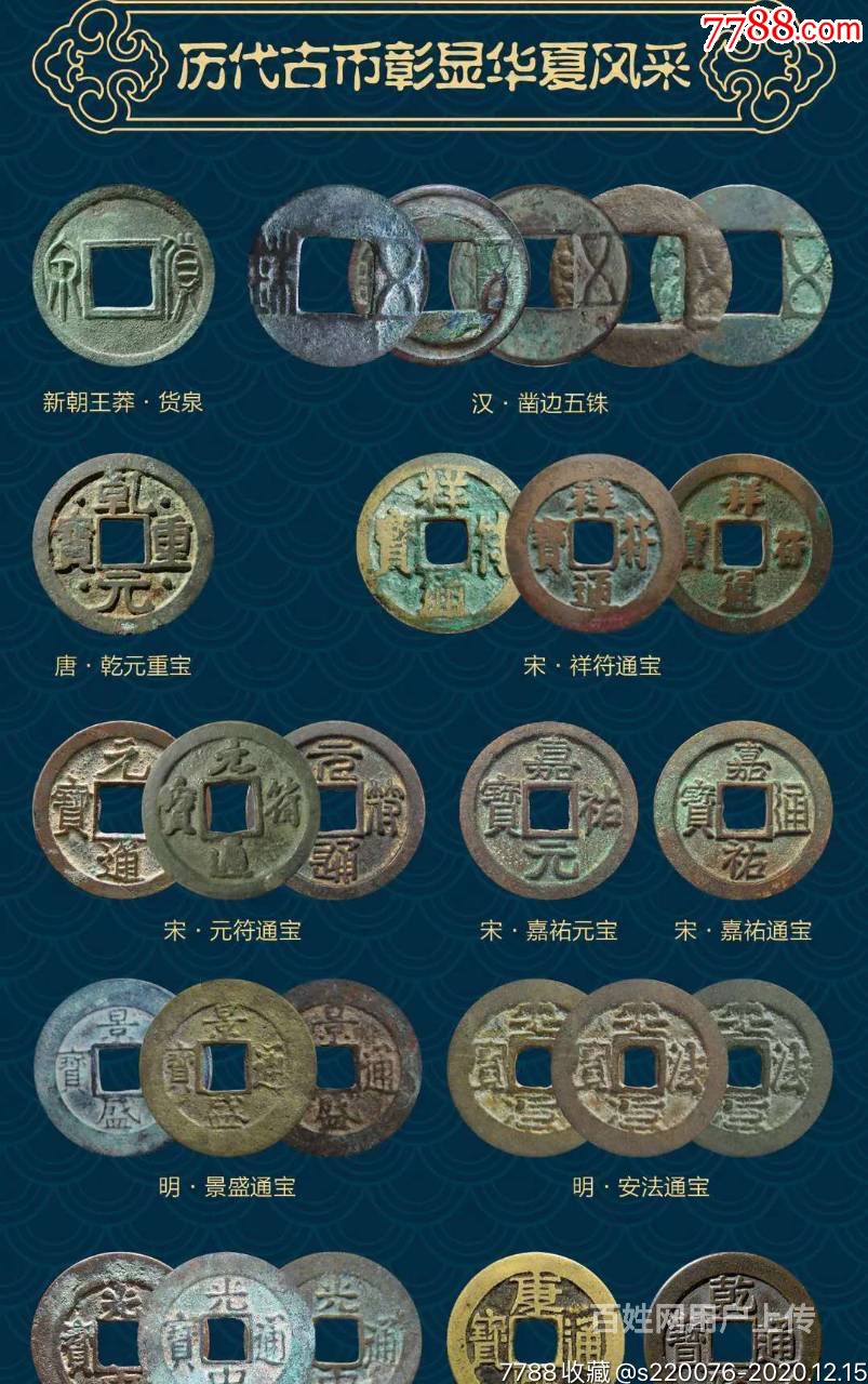 华夏珍宝全鉴-古币-7788钱币网