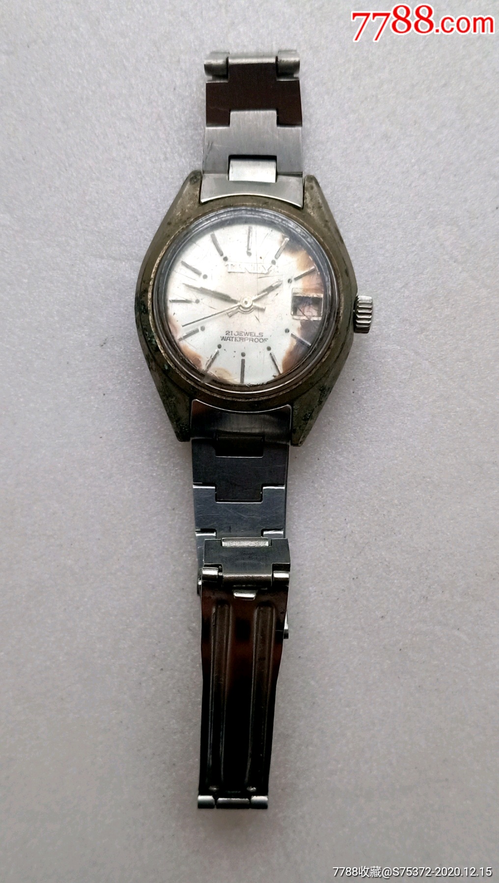 老旧手表天籁牌tinly