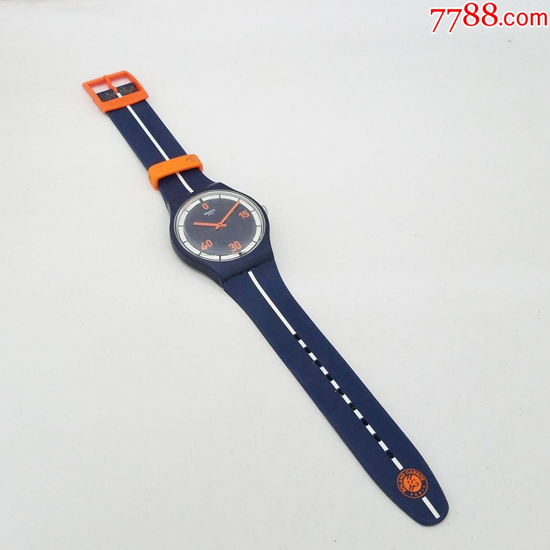 【大号】瑞士斯沃琪电子男表【瑞士v8认证机芯】【独特橙色刻度】【走