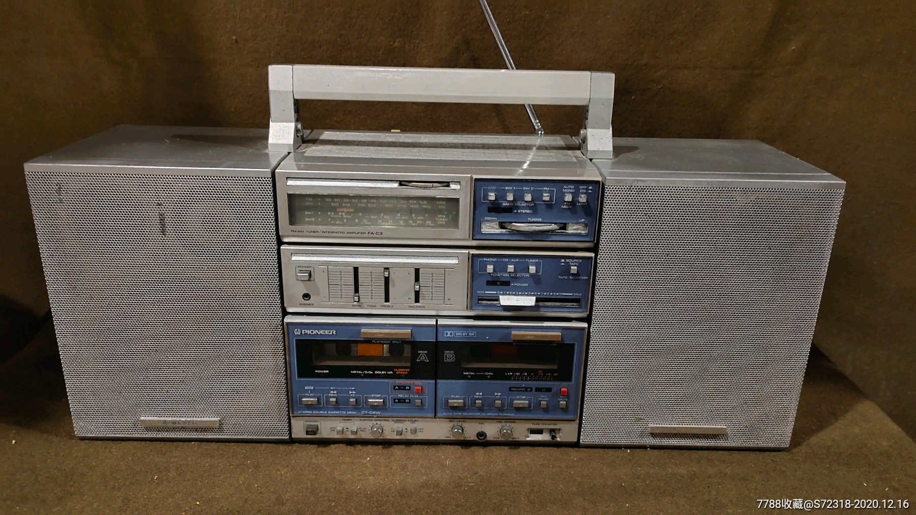 高端日本先锋c3收录机