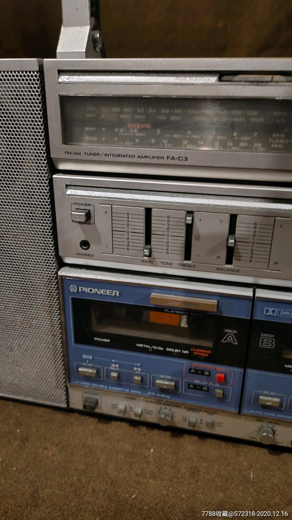 高端日本先锋c3收录机