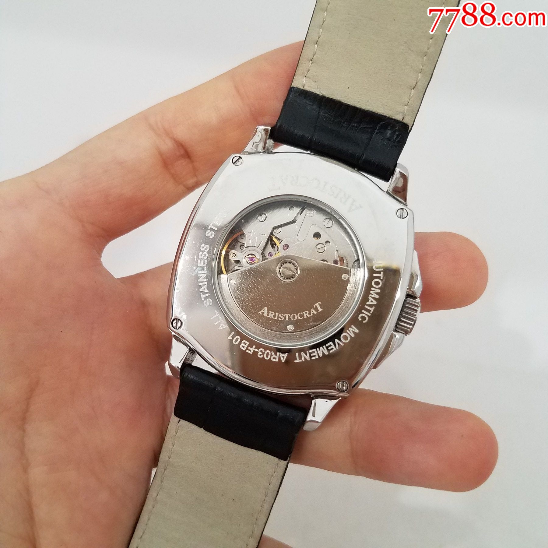 【两地时】【大号】aristocrat自动机械男表-手表/腕表-7788集邮网