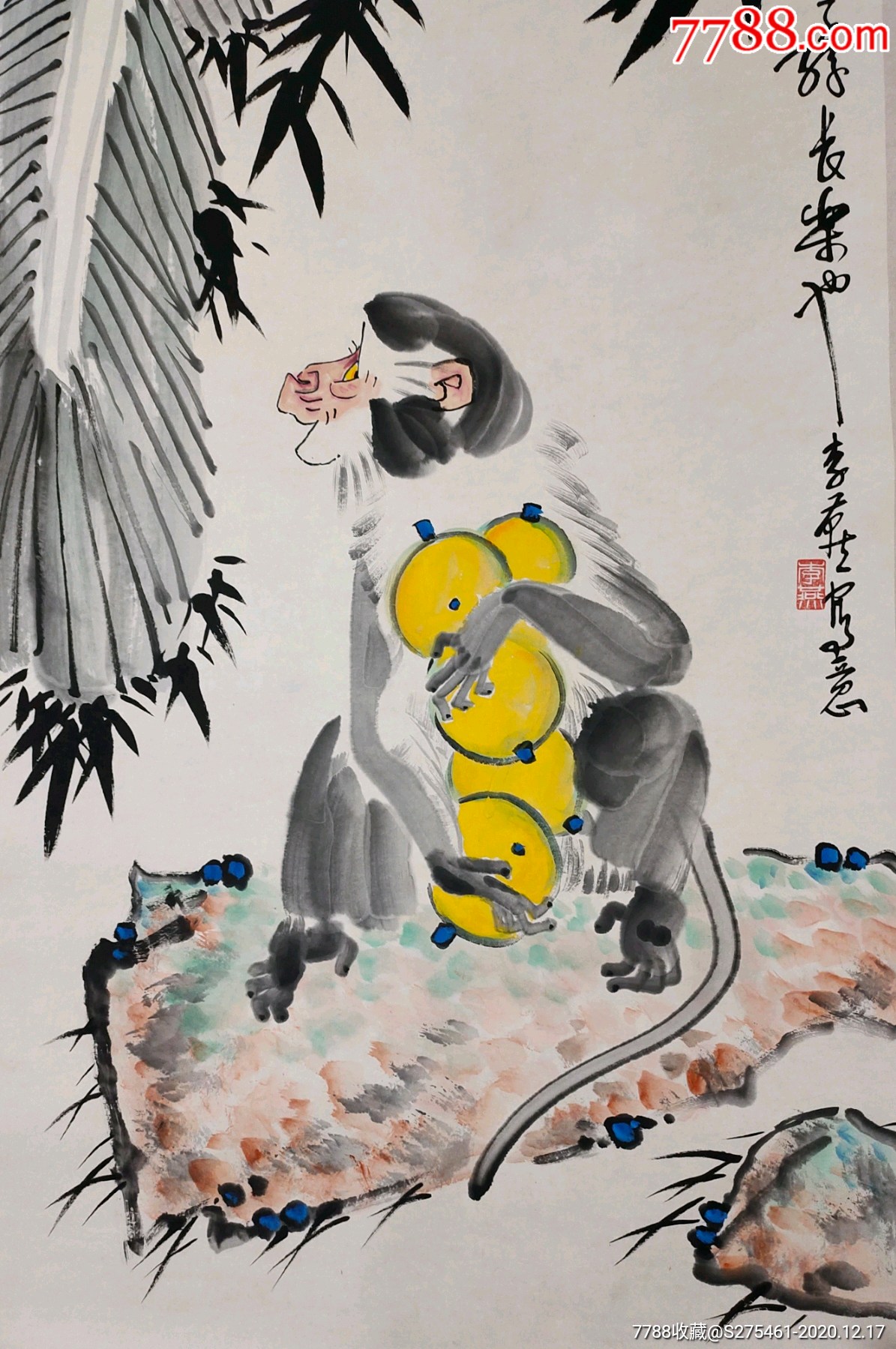 李燕作品画心尺寸13668