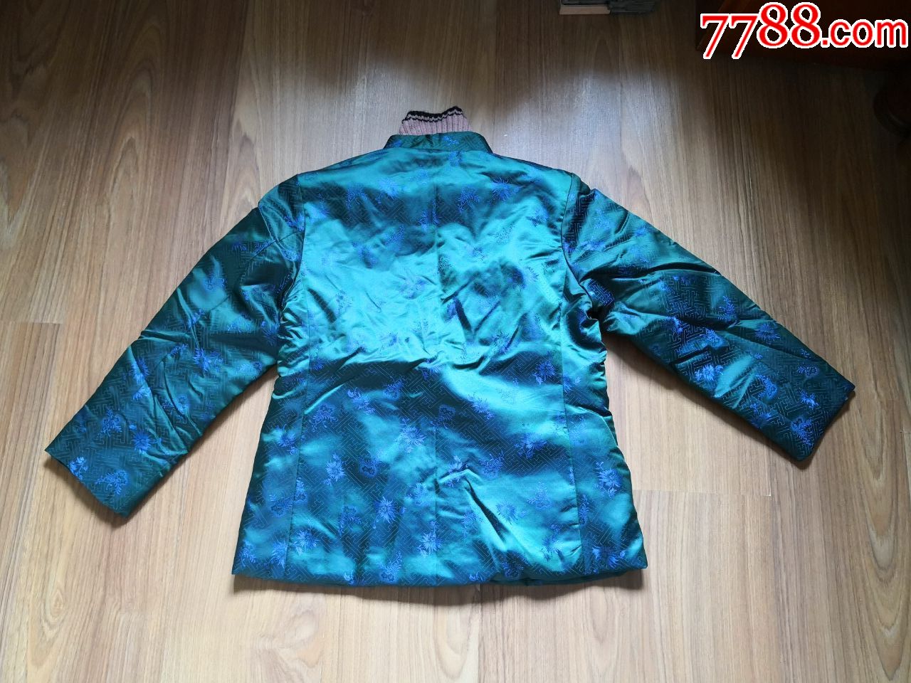 全新老式手工缎面棉袄