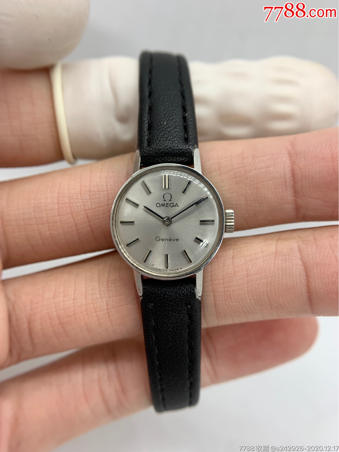 【美品】欧米茄手卷机械485日内瓦系列手表