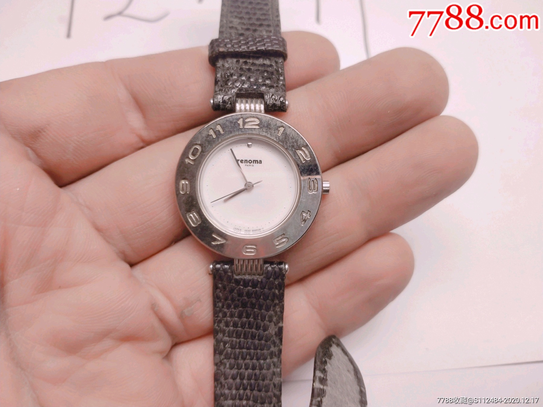 好品漂亮经典renoma男士石英腕表-手表/腕表-7788收藏