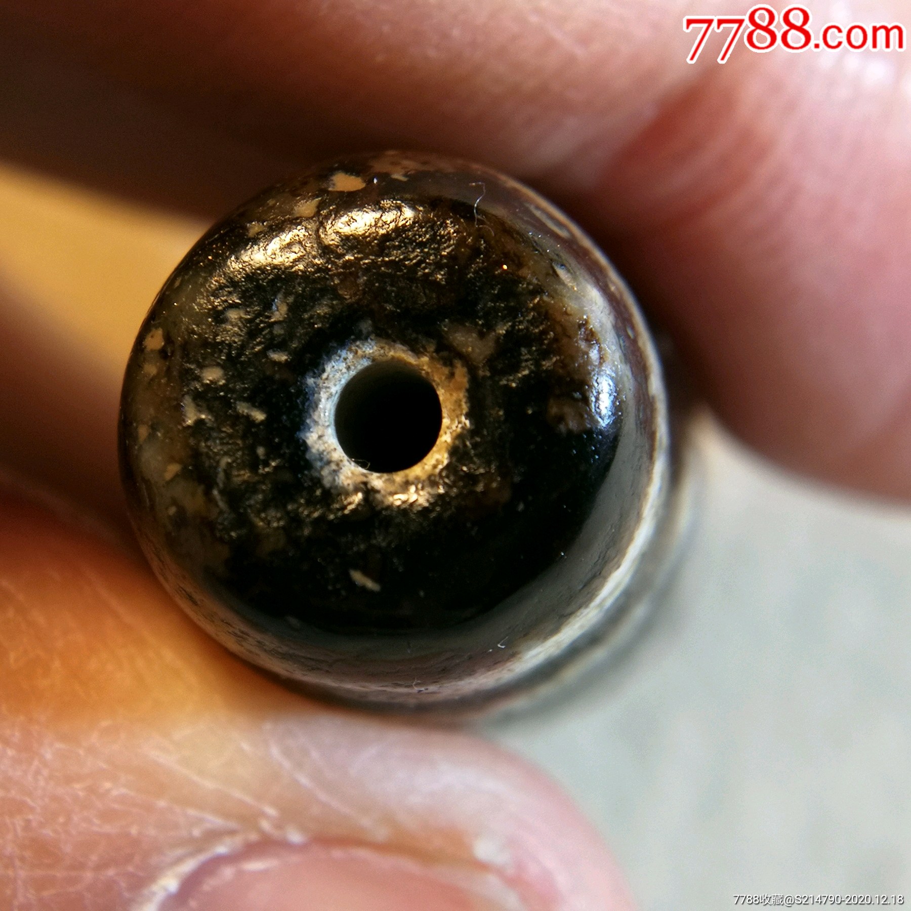 五眼象雄材质天珠,玛瑙勒子