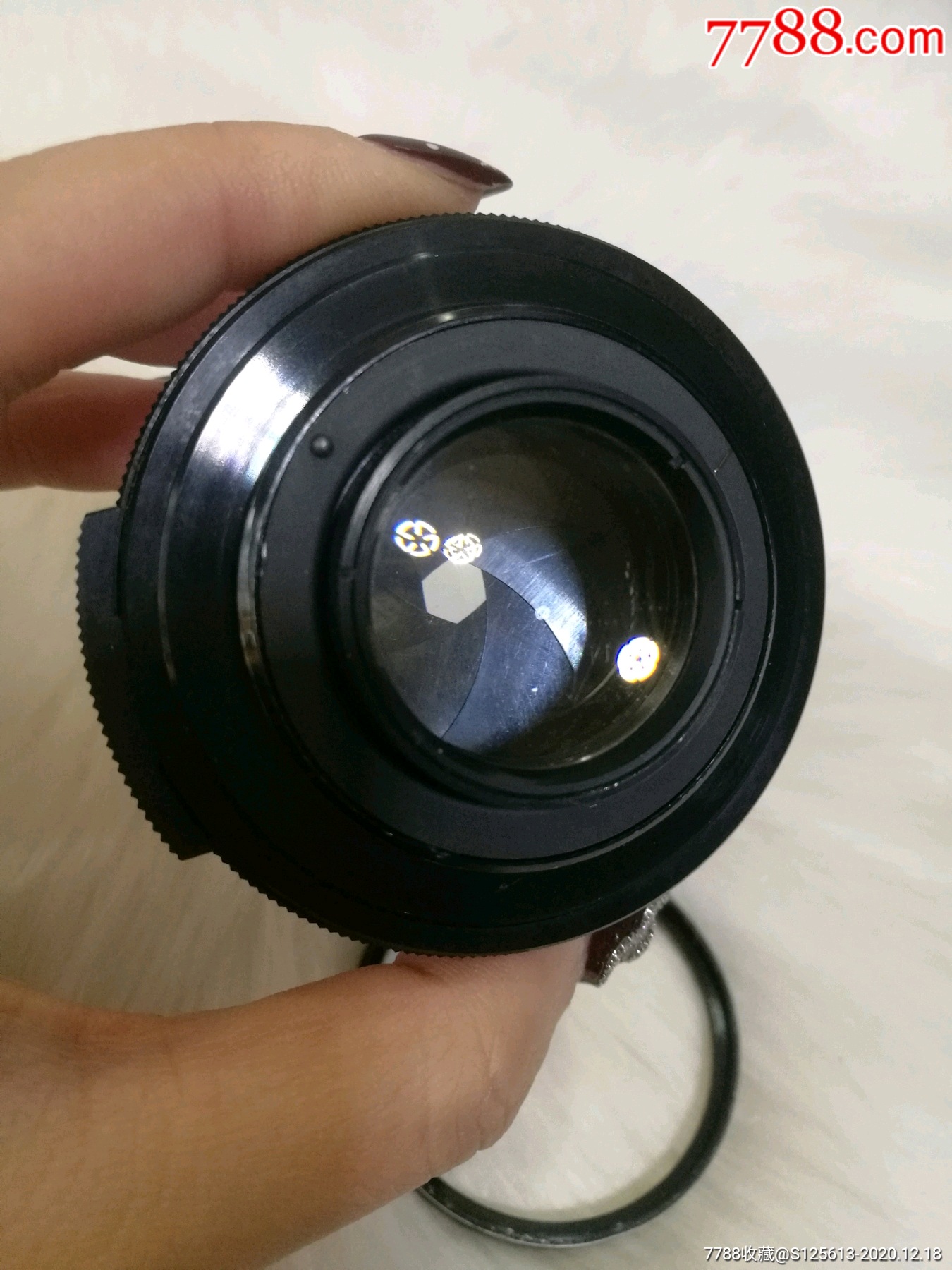 日产雅西卡单反相机镜头,f=5.5cm/1:1.