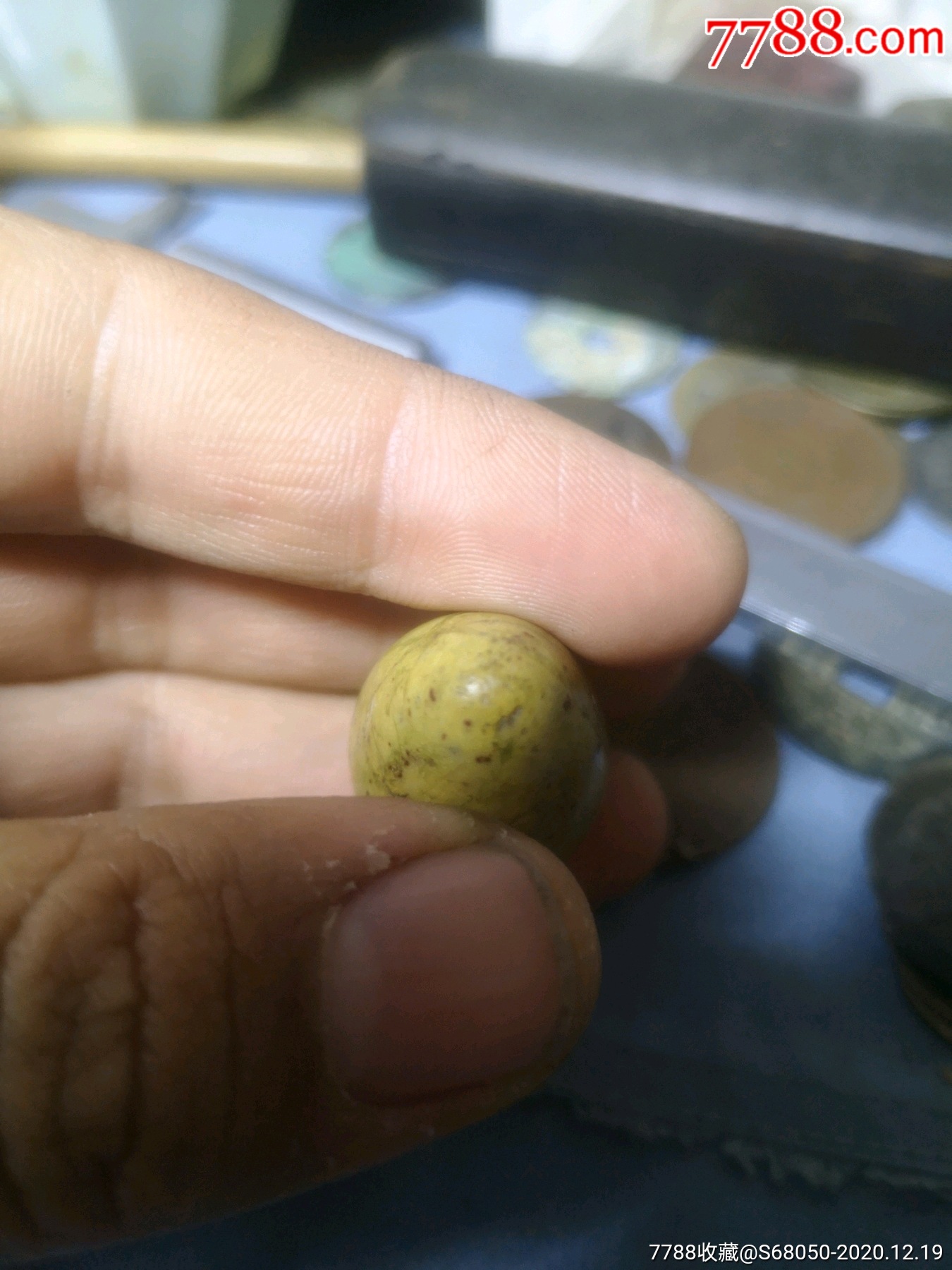 一件清代玉肛塞