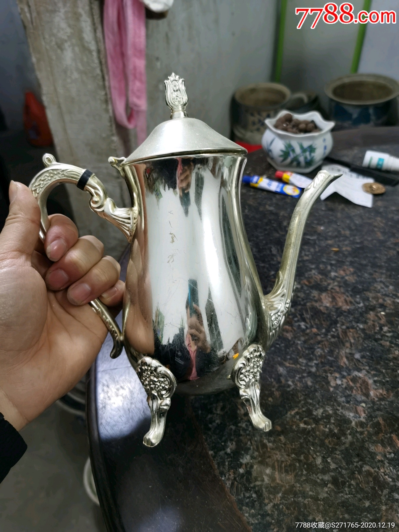 西洋镀银大茶壶_第1张_7788陶瓷