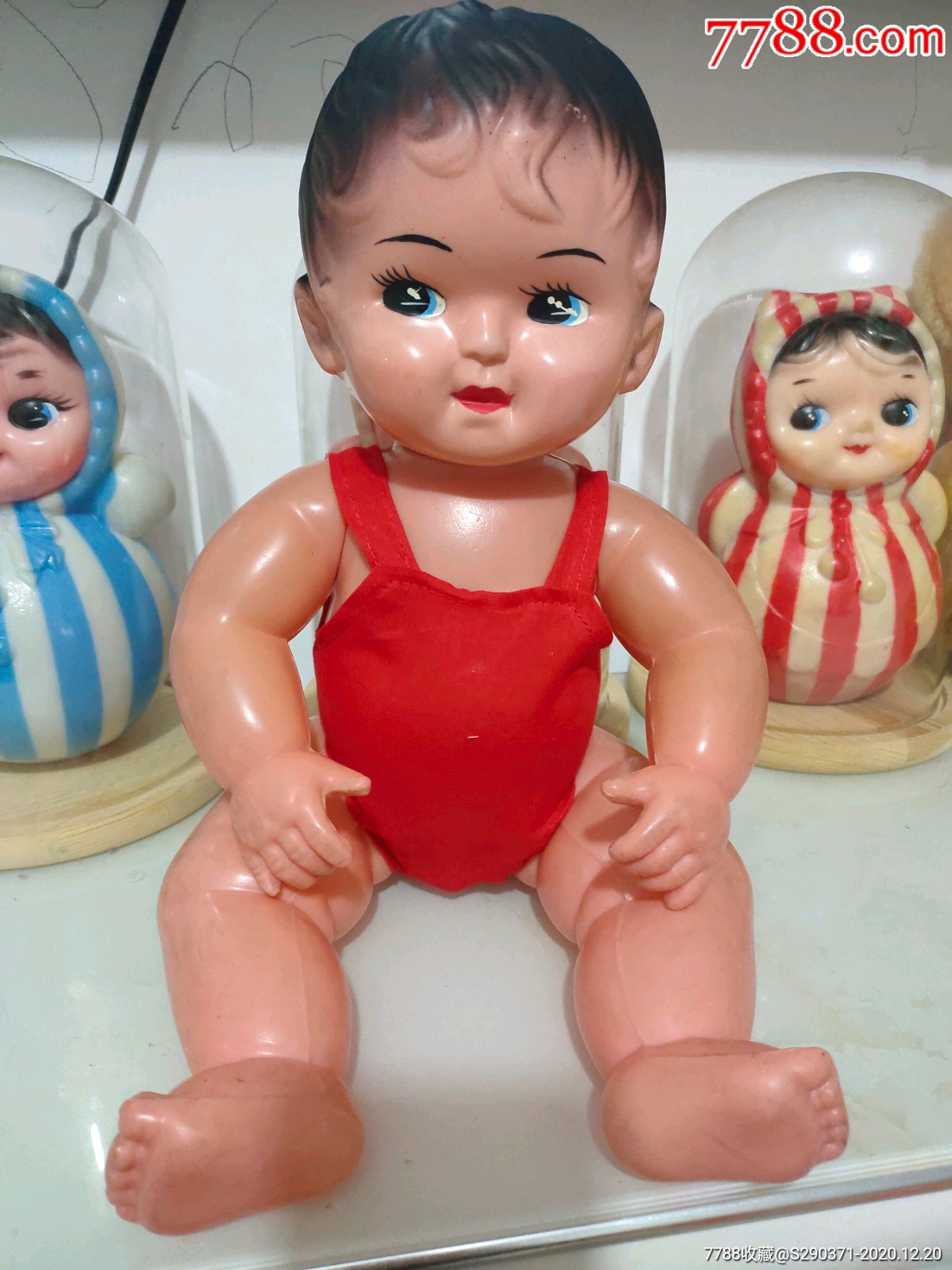 老玩具,80年代胖娃娃一个