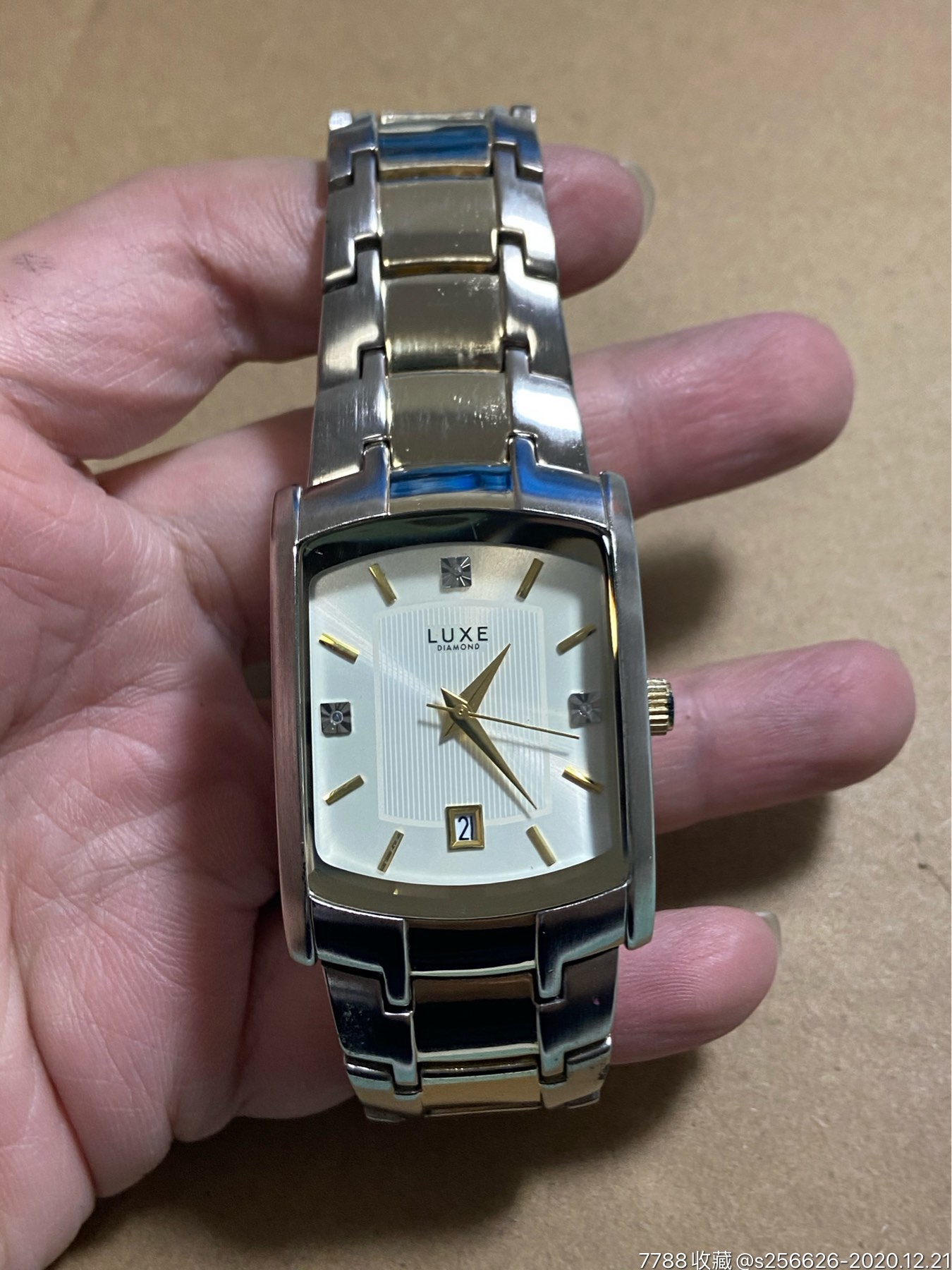 日本品牌石英男士手表,日本机芯,走时精准正常