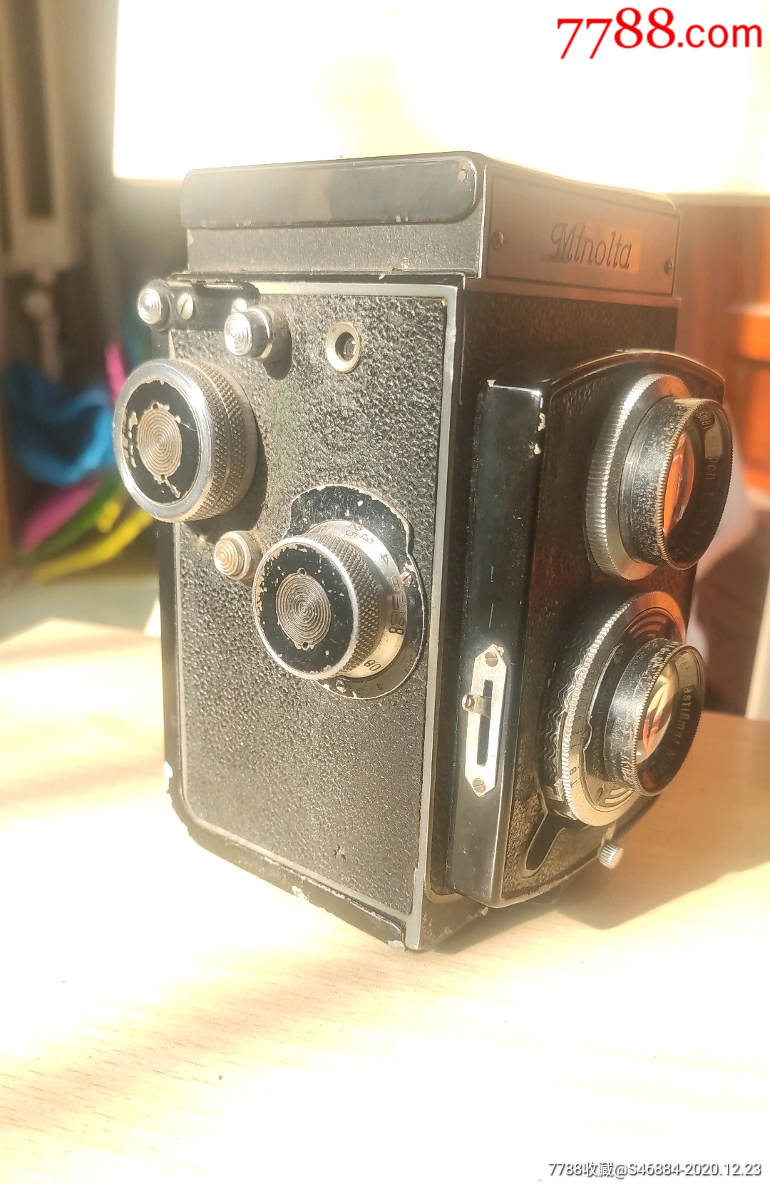 民国时期的美能达双反相机