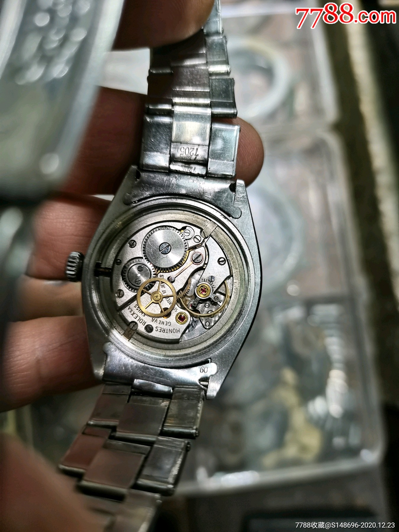 首页 拍卖 手表/腕表 >> 60年代原装进口瑞士劳力士6426手动王机械