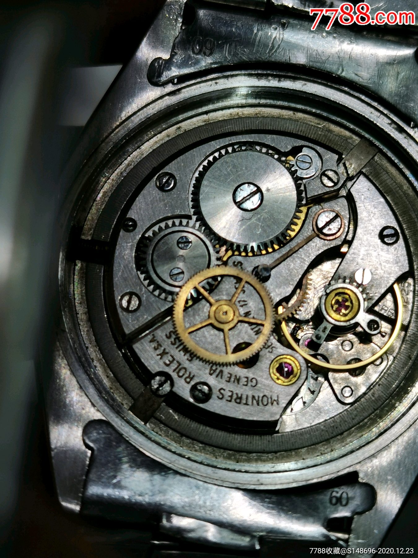 60年代原装进口瑞士劳力士6426手动王机械古董表