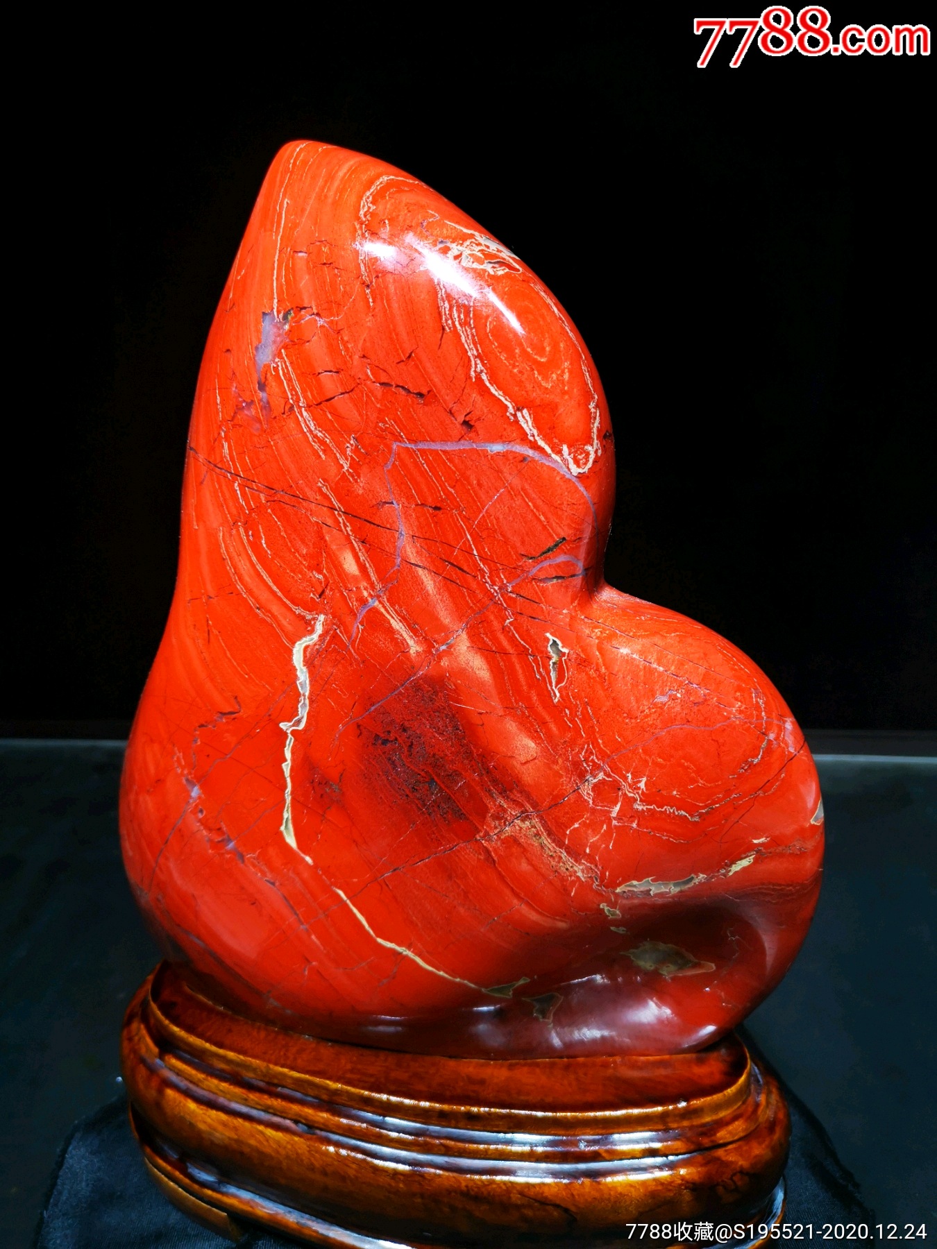 天然原石奇石南非红碧玉摆件-价格:1180元-au25148488-其他奇石/岩石