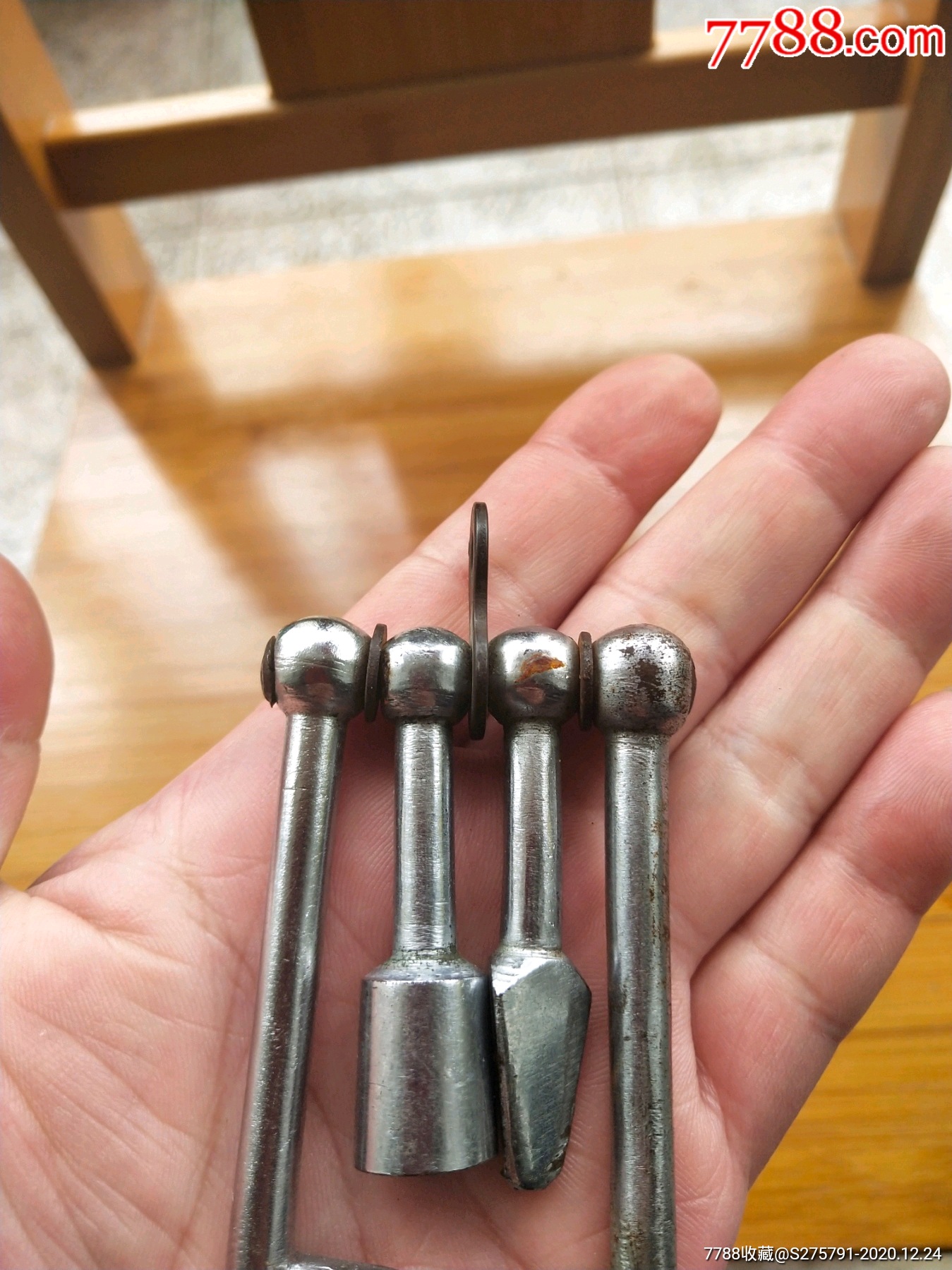 火车钥匙一串(四把)开餐车,厕所门