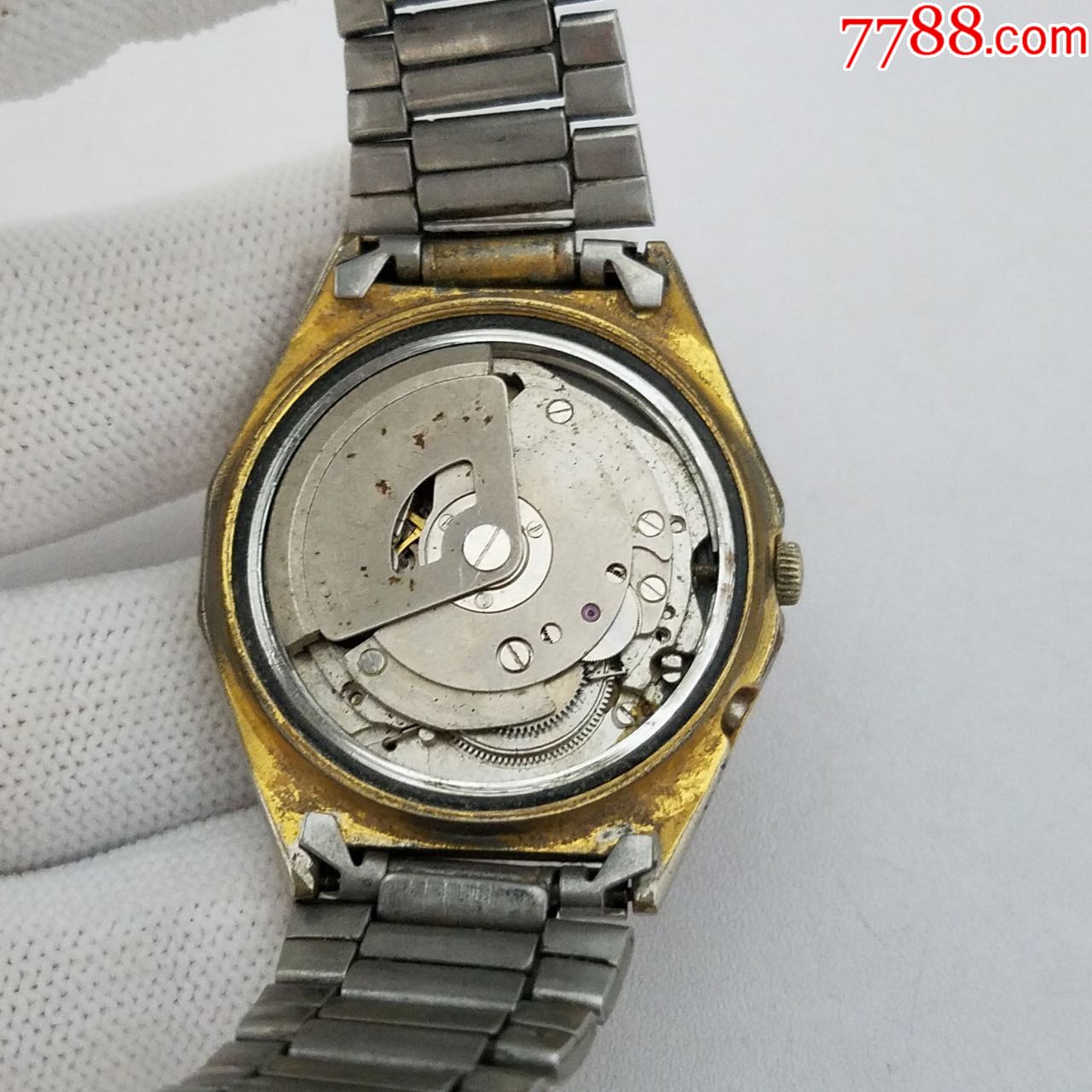 日本双狮三a系列自动机械男表【不走】-手表/腕表-7788旧货商城