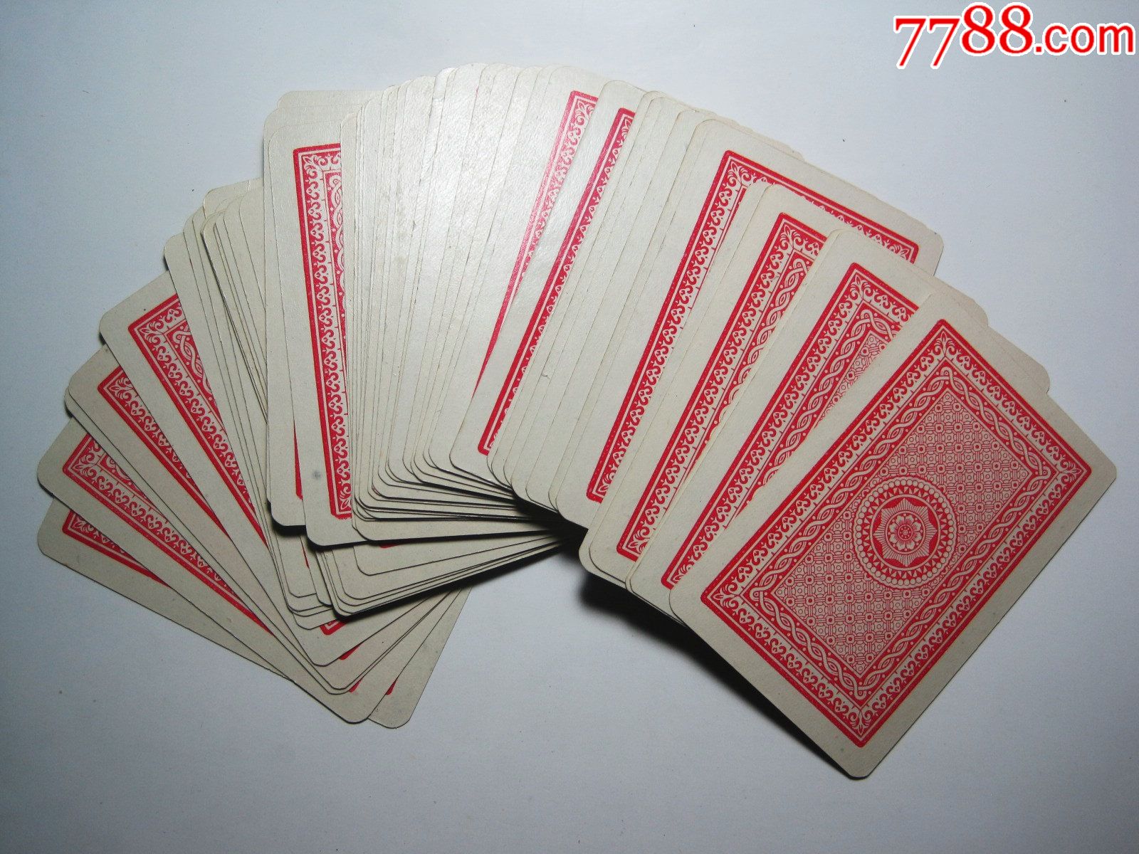 【玉琮扑克878】较早期普牌老扑克牌(浙江良渚印刷厂)!
