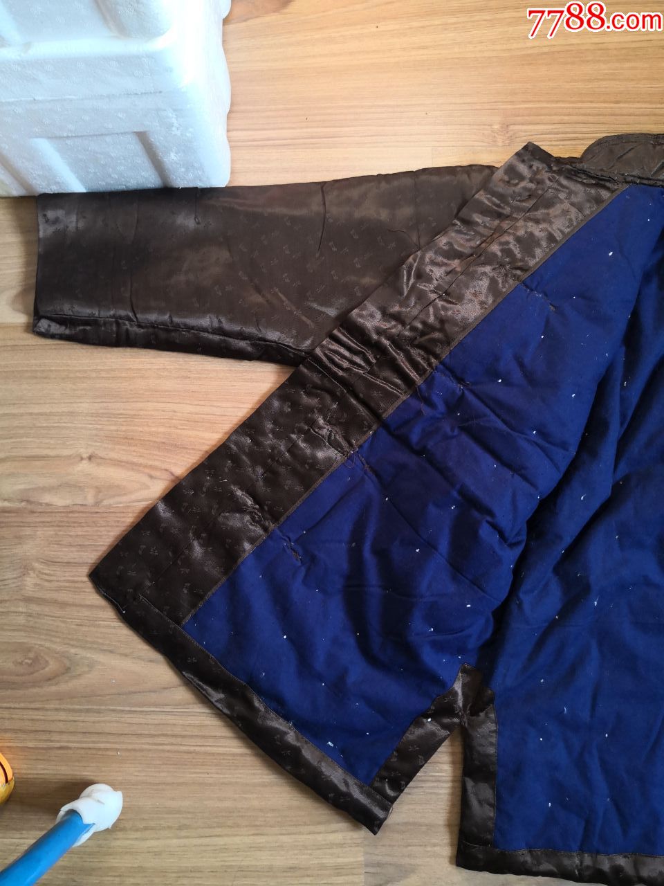 全新老式对襟缎面棉袄