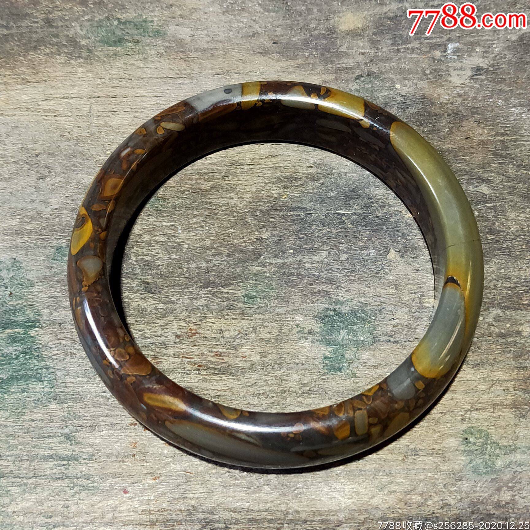 老手镯女娲石天然岩石,天然玉器手镯,全品.