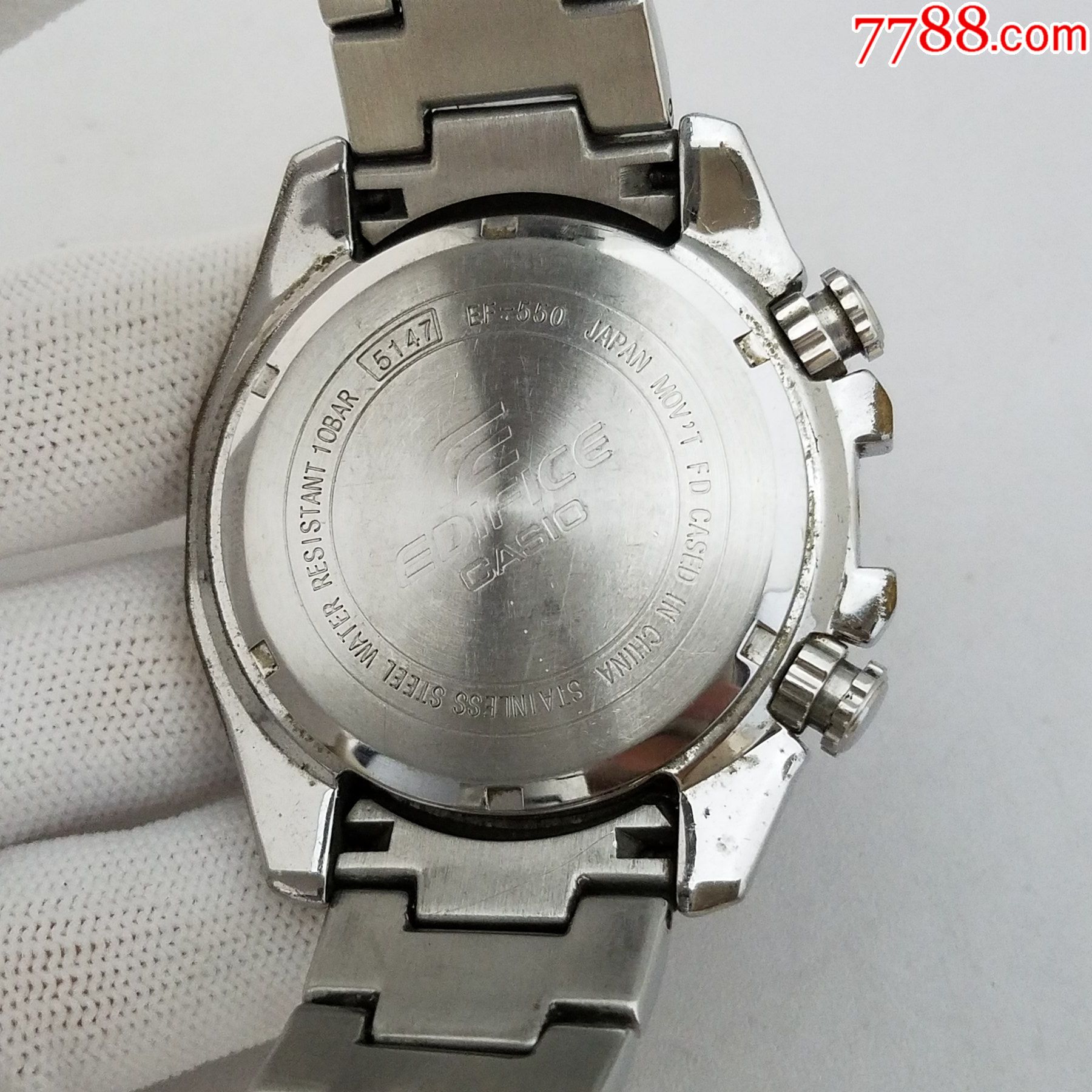 【美品,大号】日本卡西欧电子计时男表【霸气裸露螺丝】【经典3眼立体