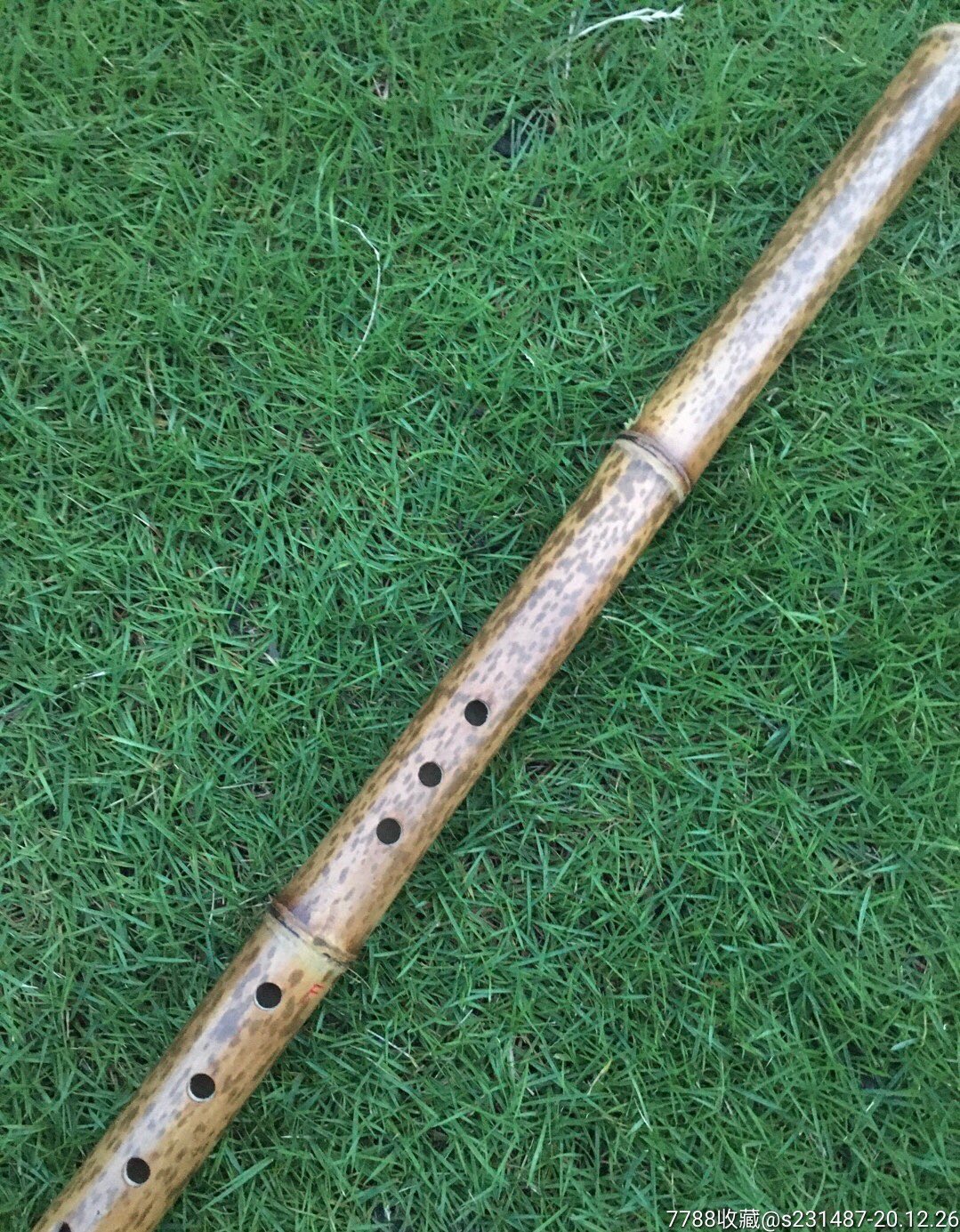 手工斑竹箫,好吹漂亮