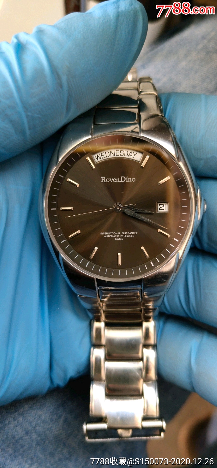 瑞士罗梵迪诺全自动机械表男表_手表/腕表_第1张_7788钟表收藏