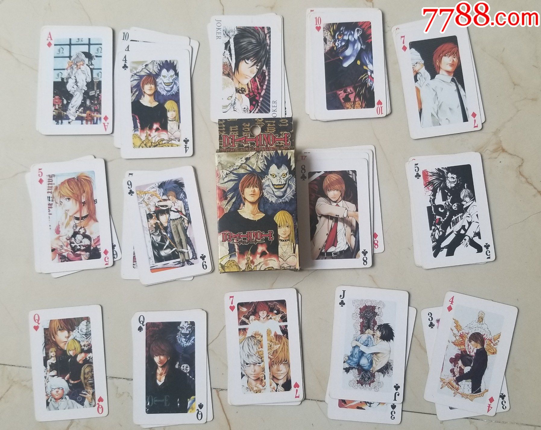 动漫扑克54张全_第1张_7788棋牌玩具