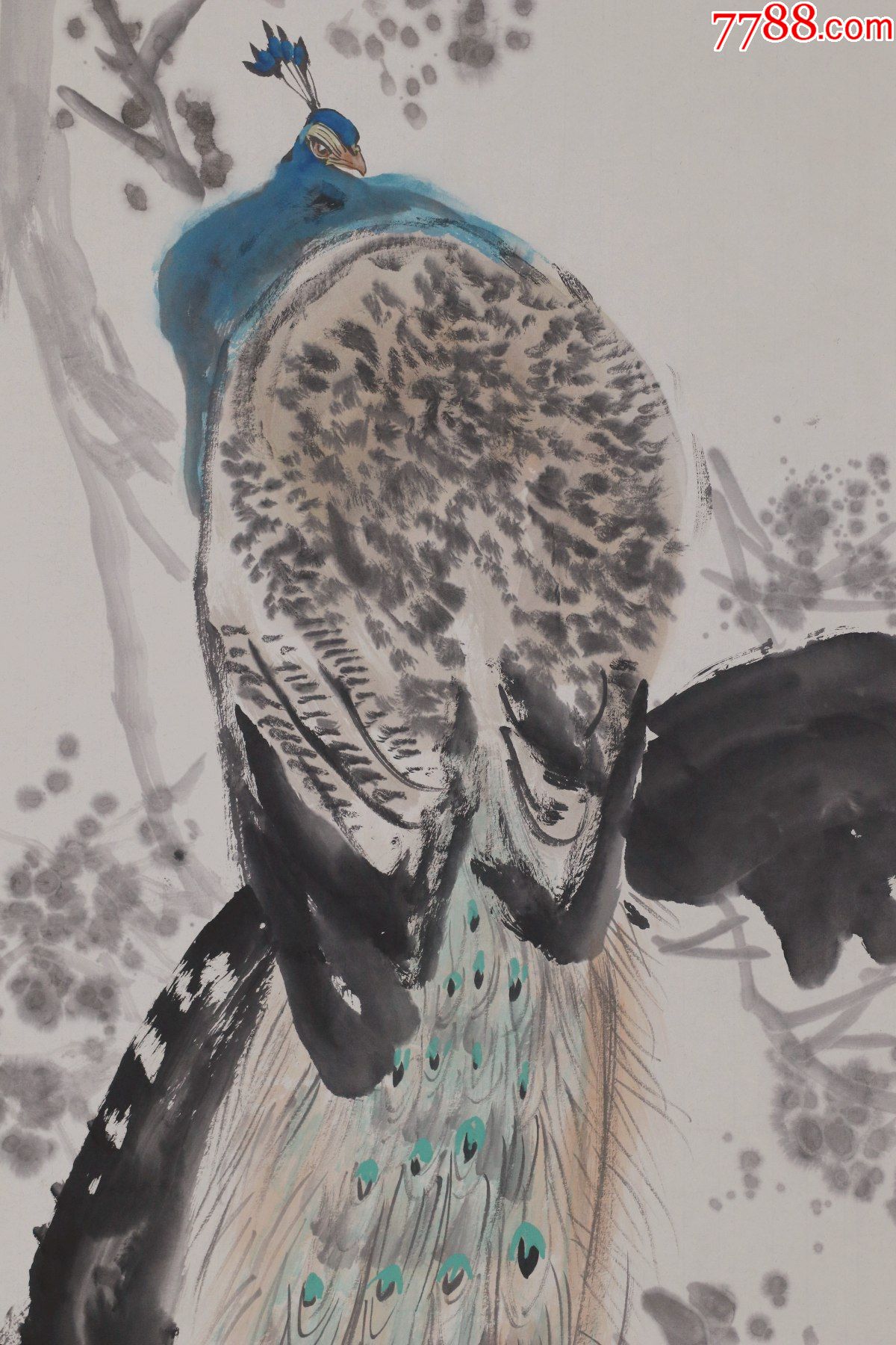 谭昌镕四川成都人中国杰出的花鸟画家四川中国画研究会会长国画家花鸟