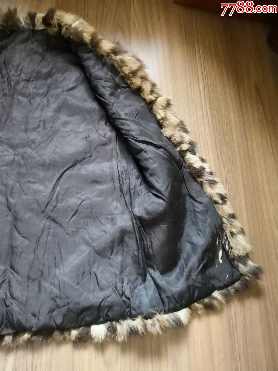 老式漂亮毛坎肩