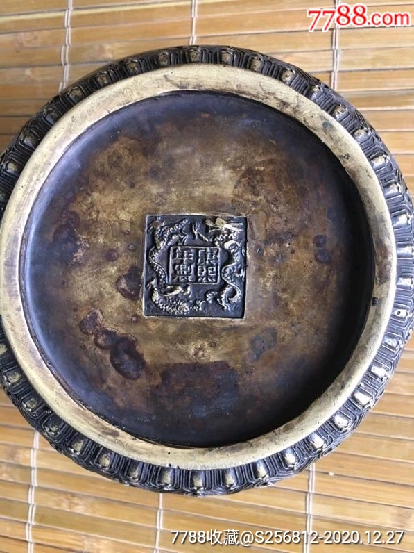 康熙年制款铜器真品图图片
