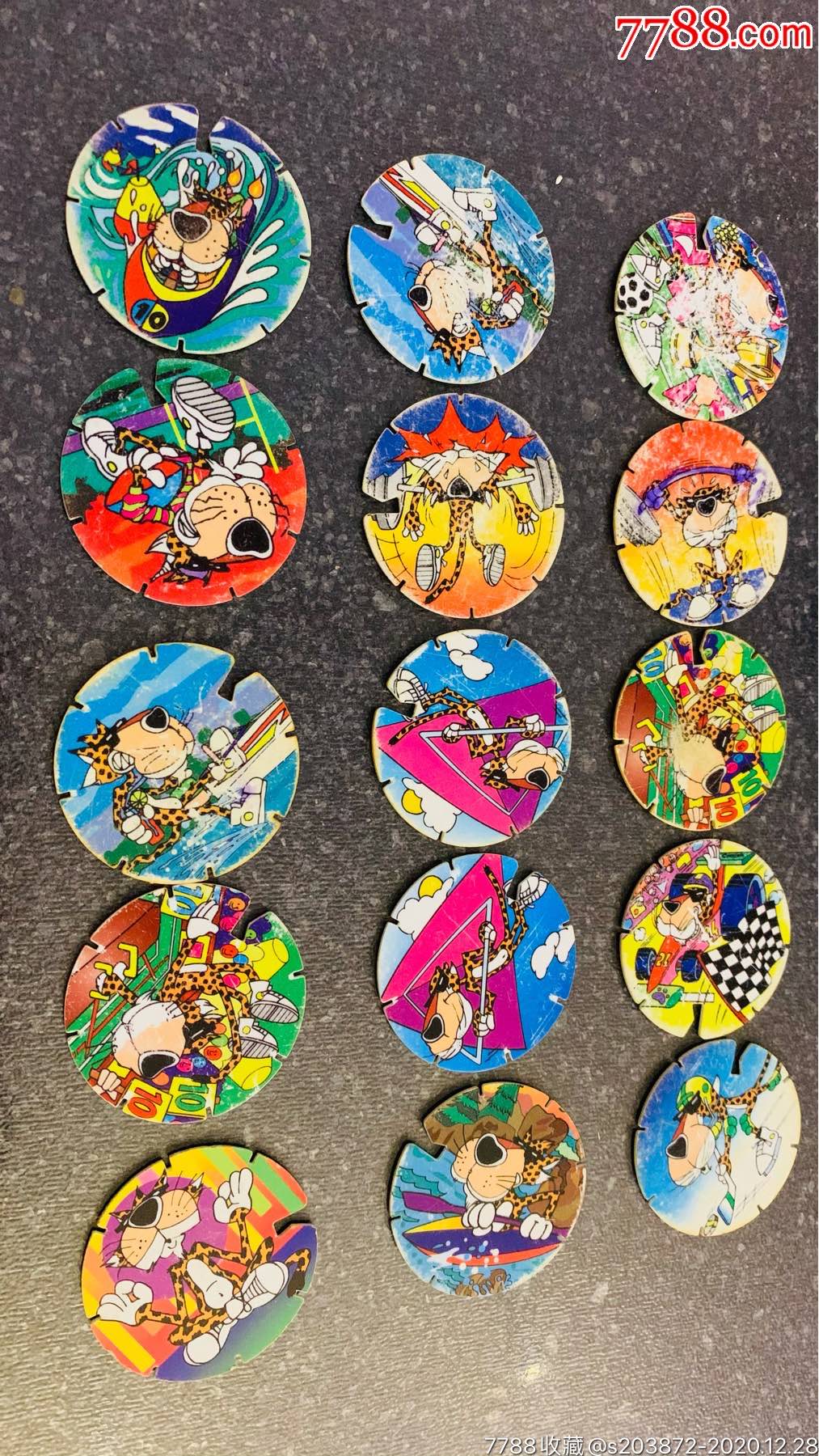 奇多天族运动15张_食品卡_第1张_7788小人书