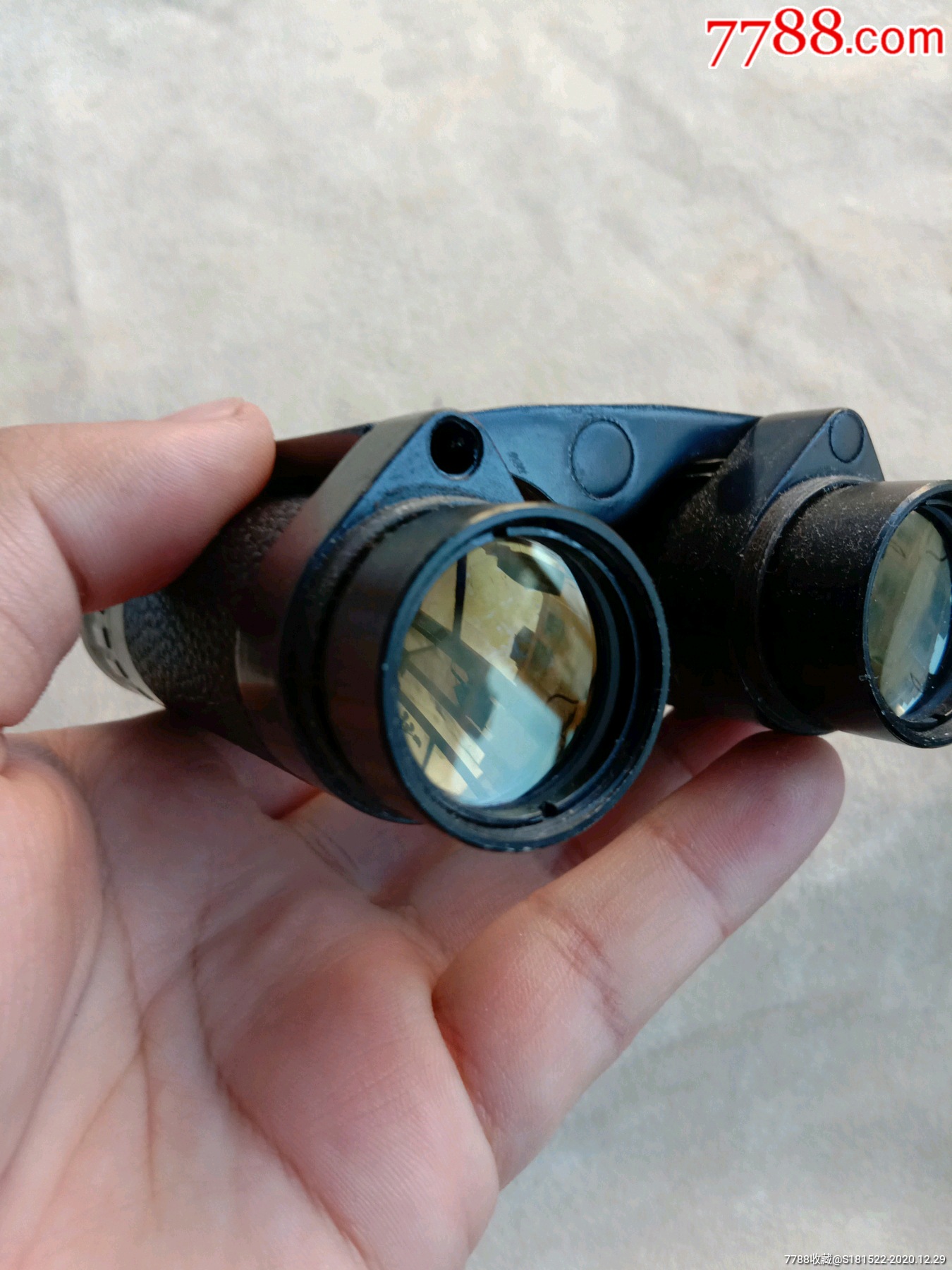 老熊猫望远镜7x21小型袖珍望远镜老式金属望远镜光学