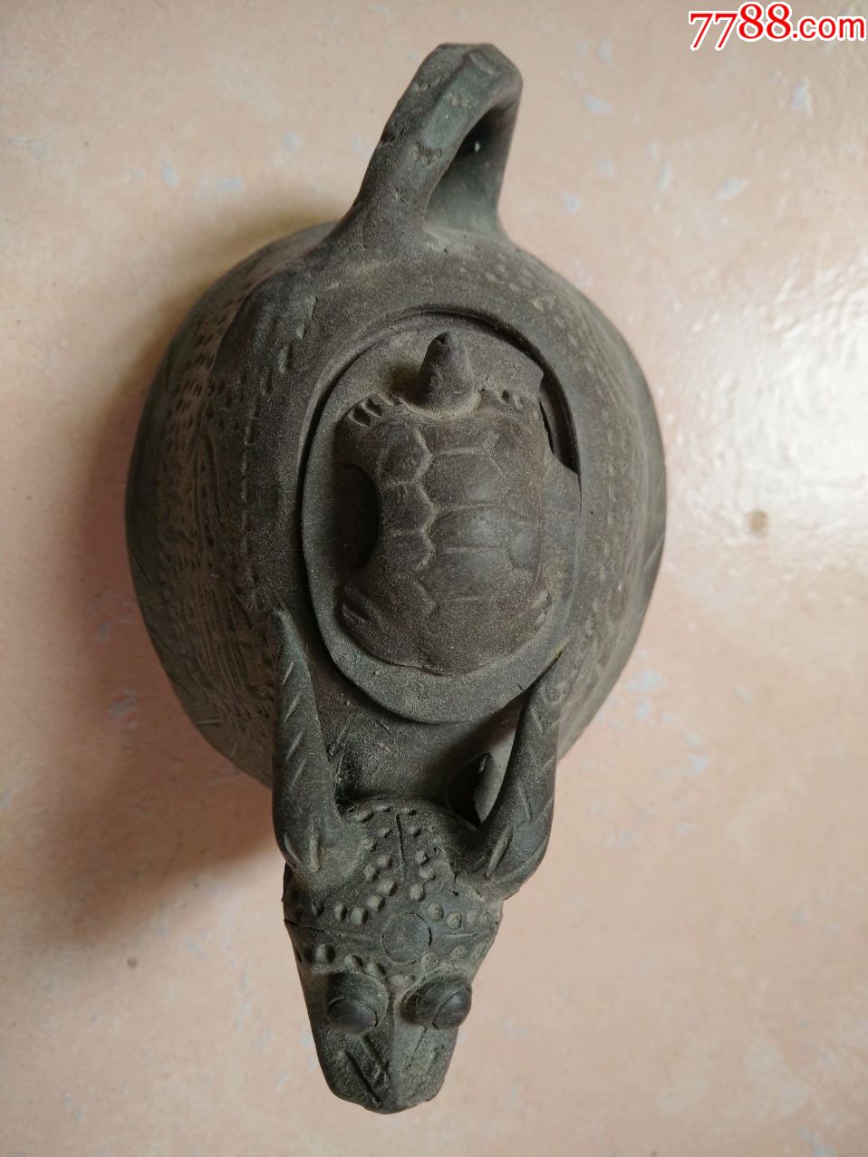 龟型紫砂壶一把