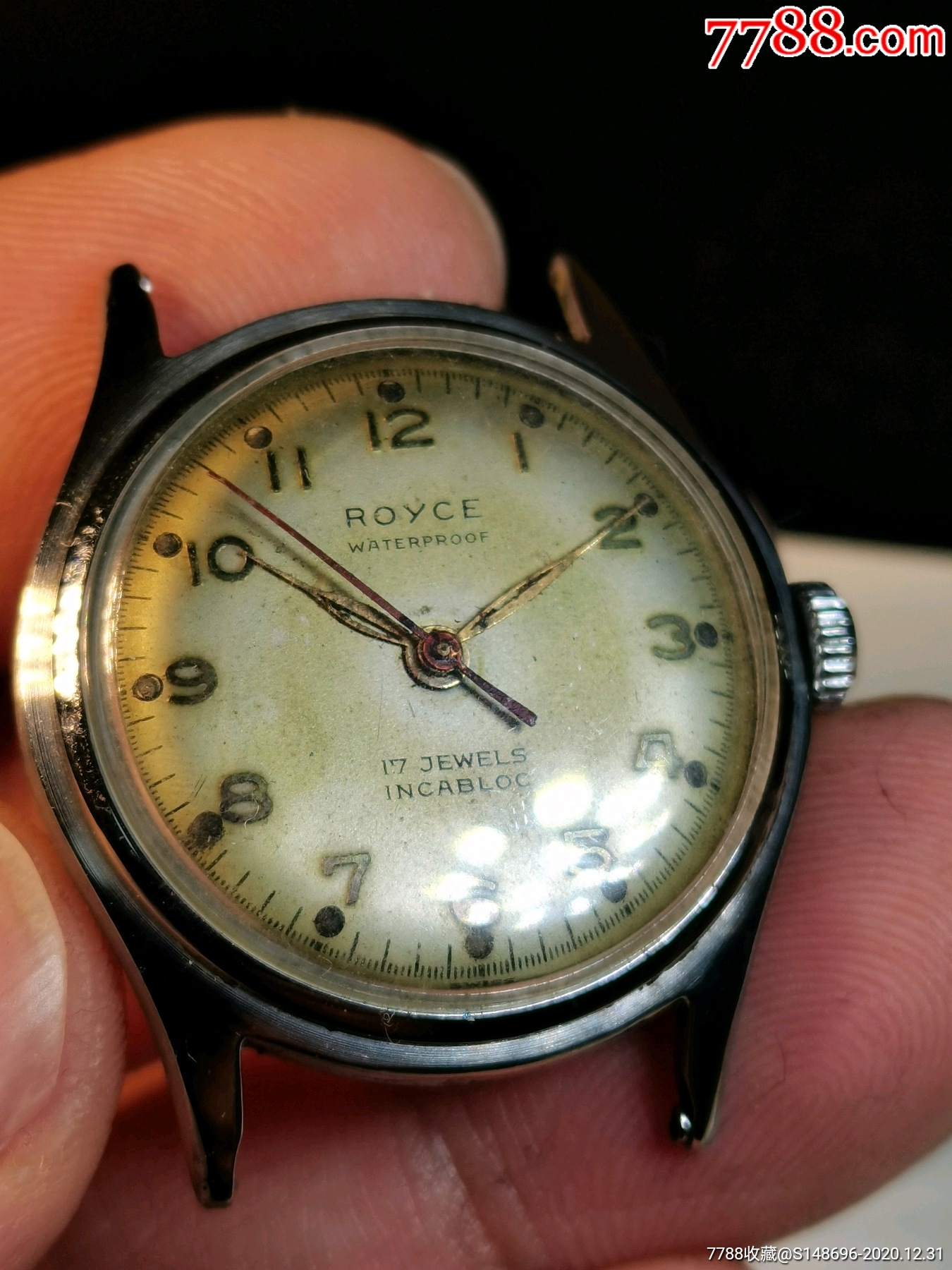 早期瑞士原装进口royce莱斯手动机械表_手表/腕表_第4张_7788纸艺