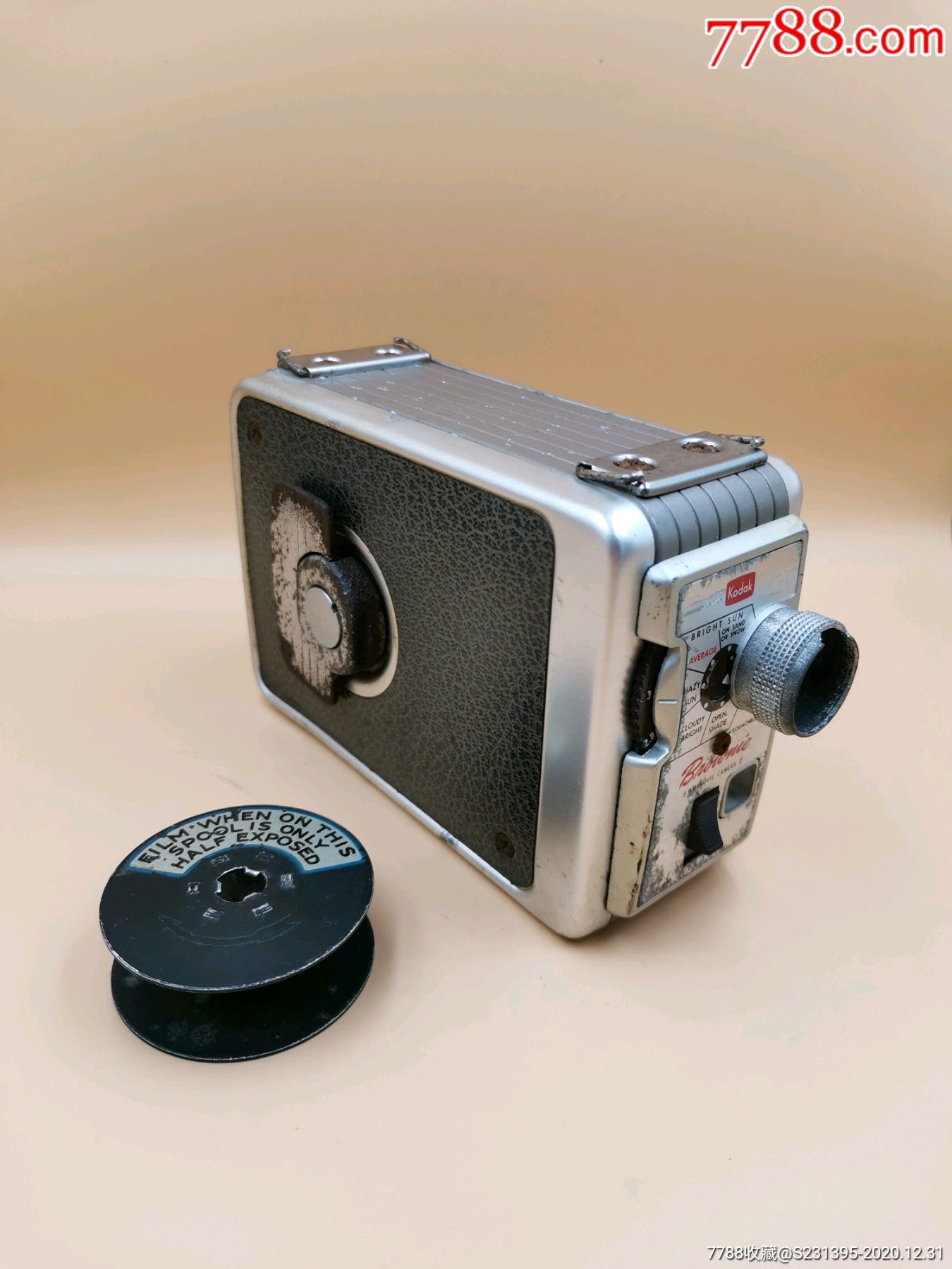 美国柯达布朗尼老摄影机收藏_傻瓜机/胶片相机_第1张_7788门票
