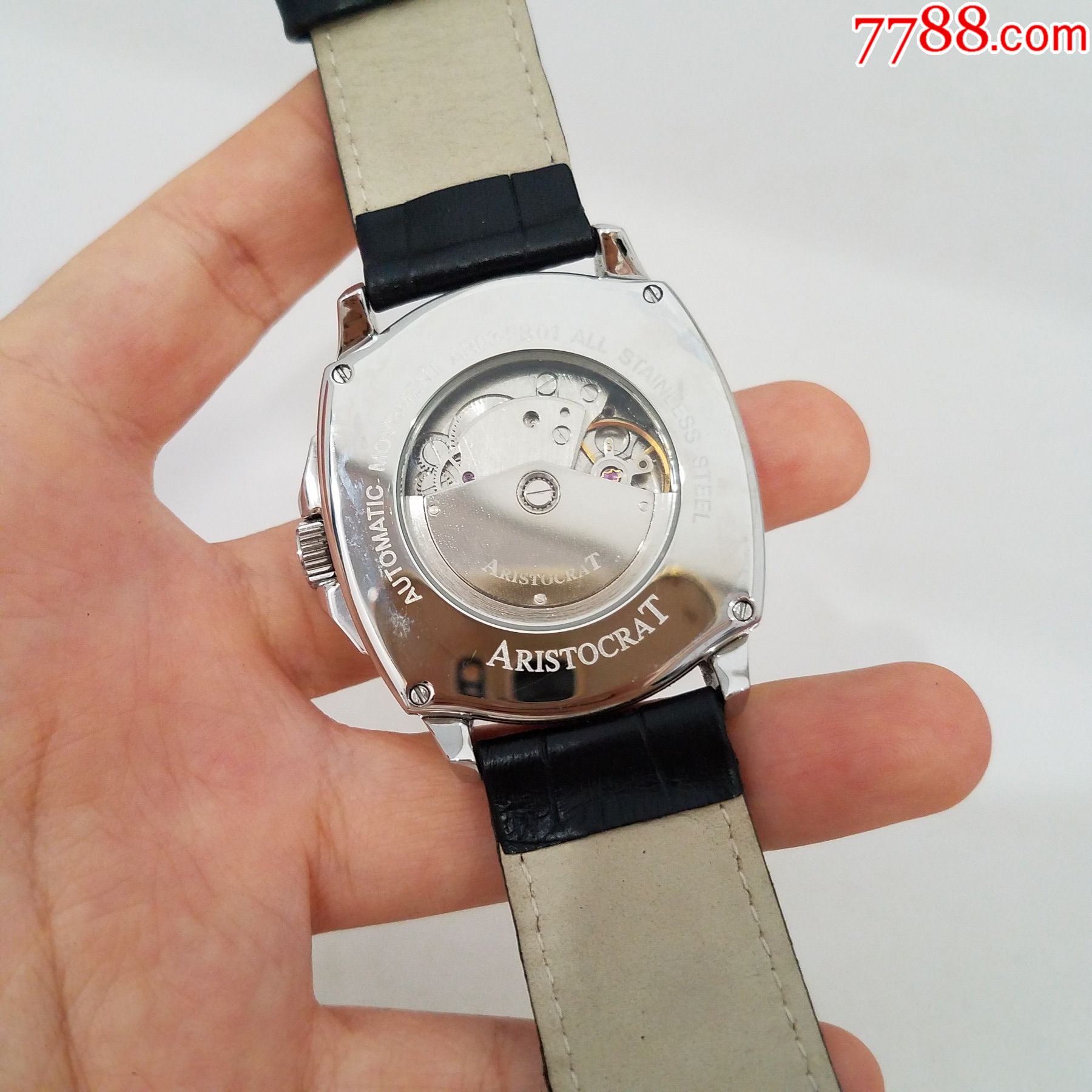 【两地时】【大号】aristocrat自动机械男表-手表/腕表-7788连环画