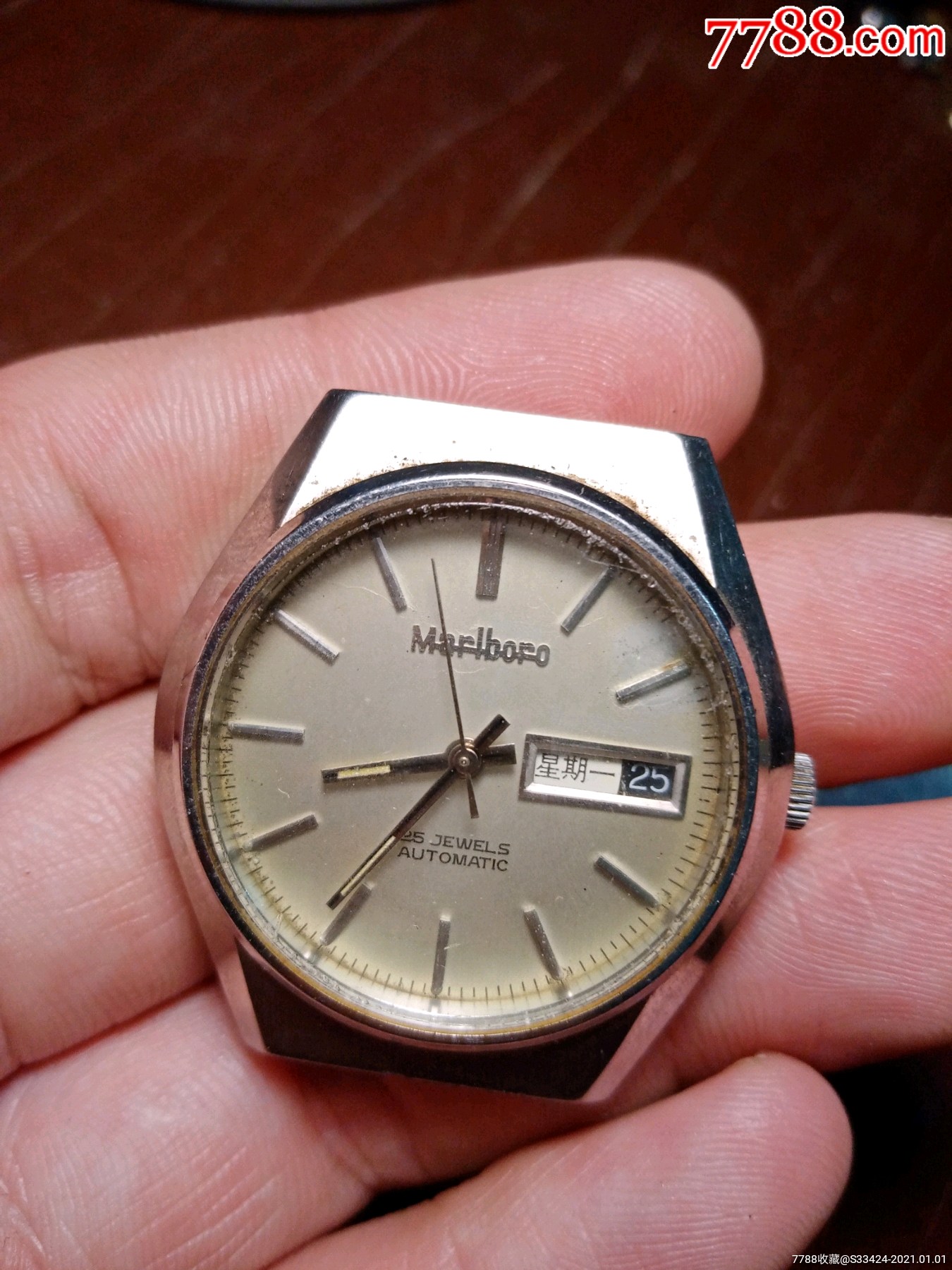 自动万宝路牌瑞士老,表