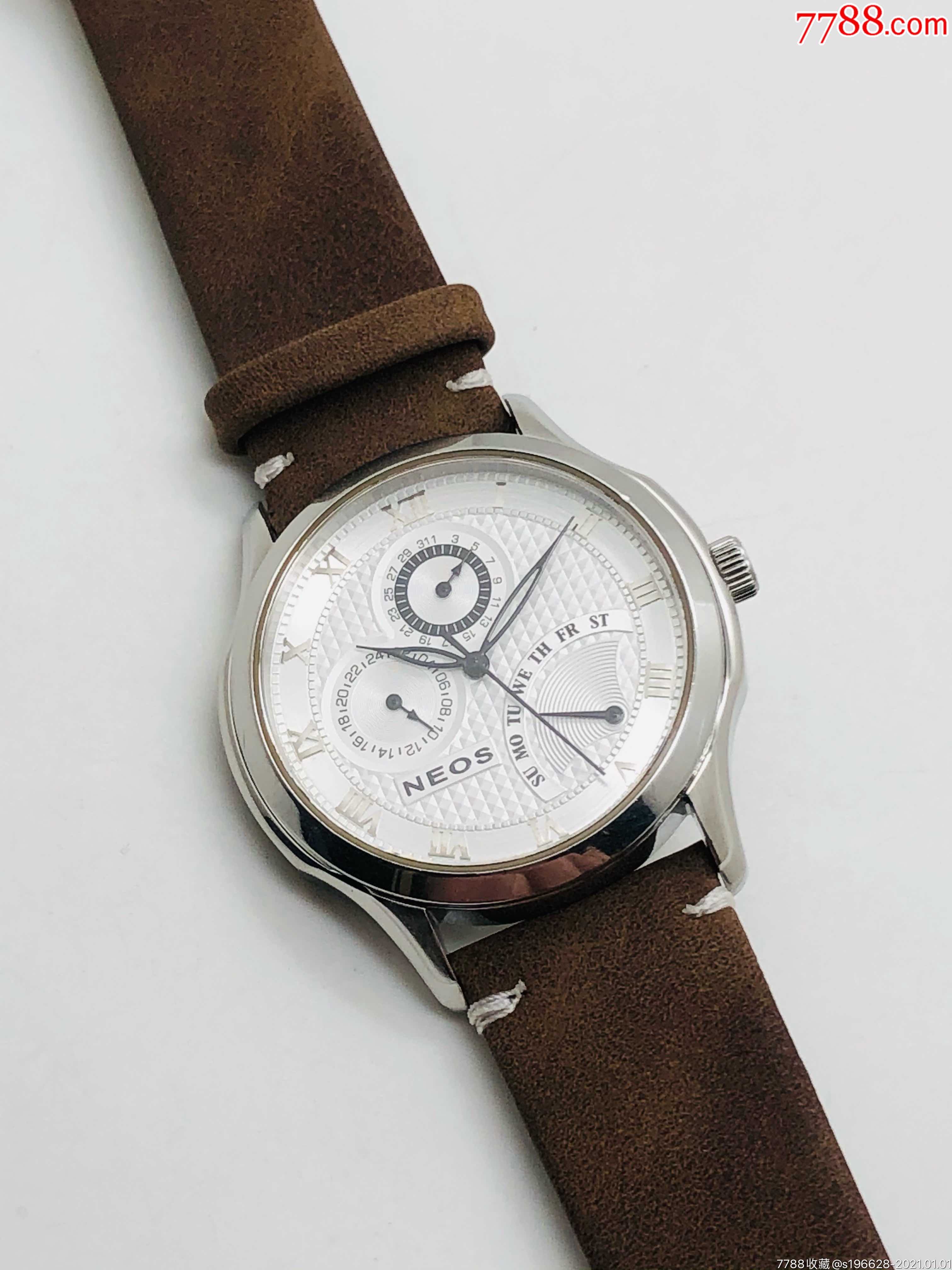 neos雷欧时多功能石英男表_手表/腕表_配件图片_收藏价格_7788钟表