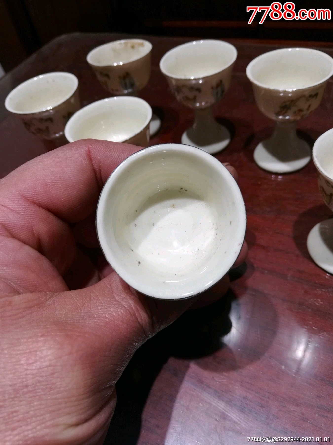 八十年代酒盅8个_第4张_7788陶瓷