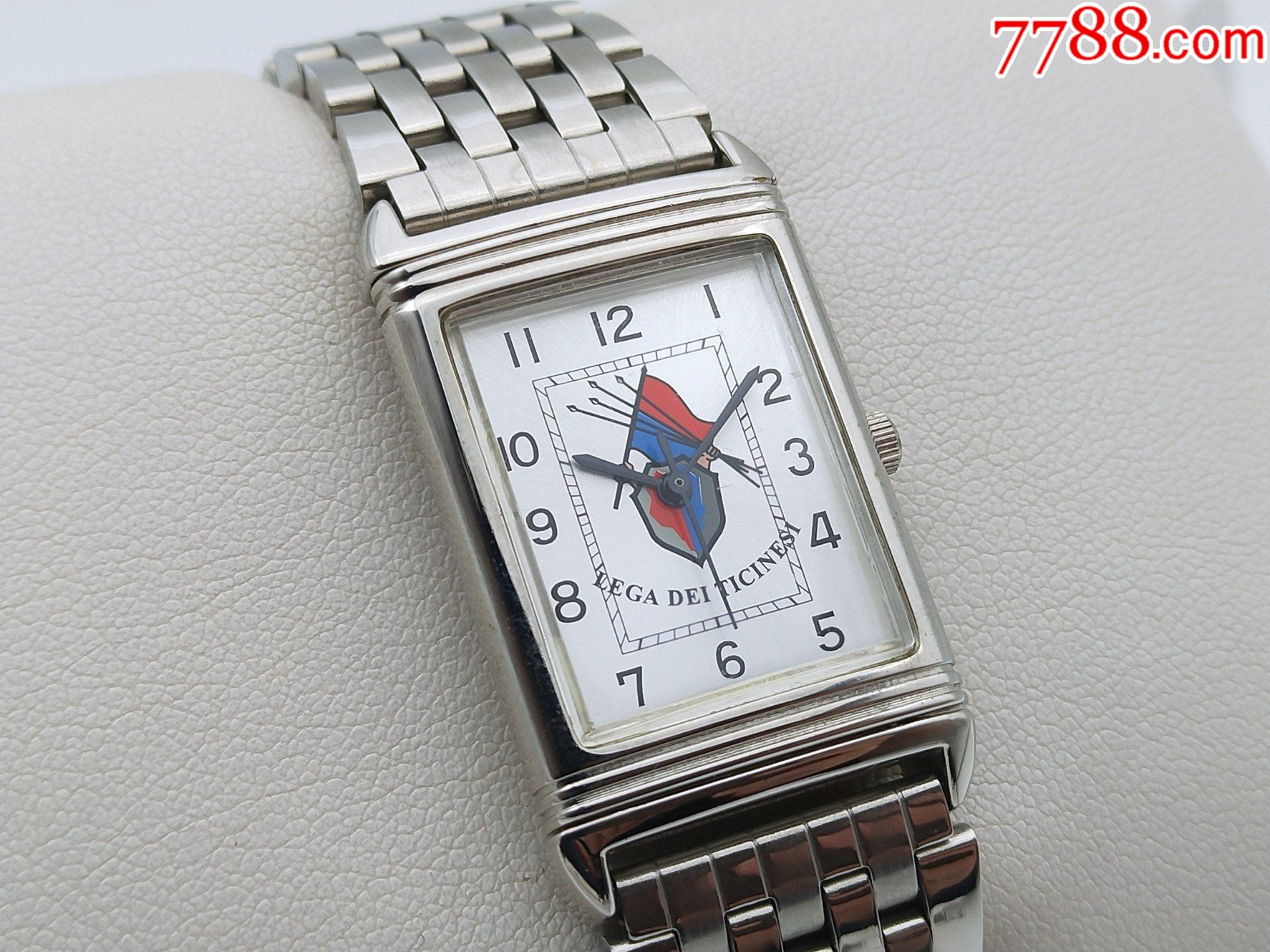 【绝版★限量】瑞士积家款式★翻转马球运动表【全原装★雕刻空间