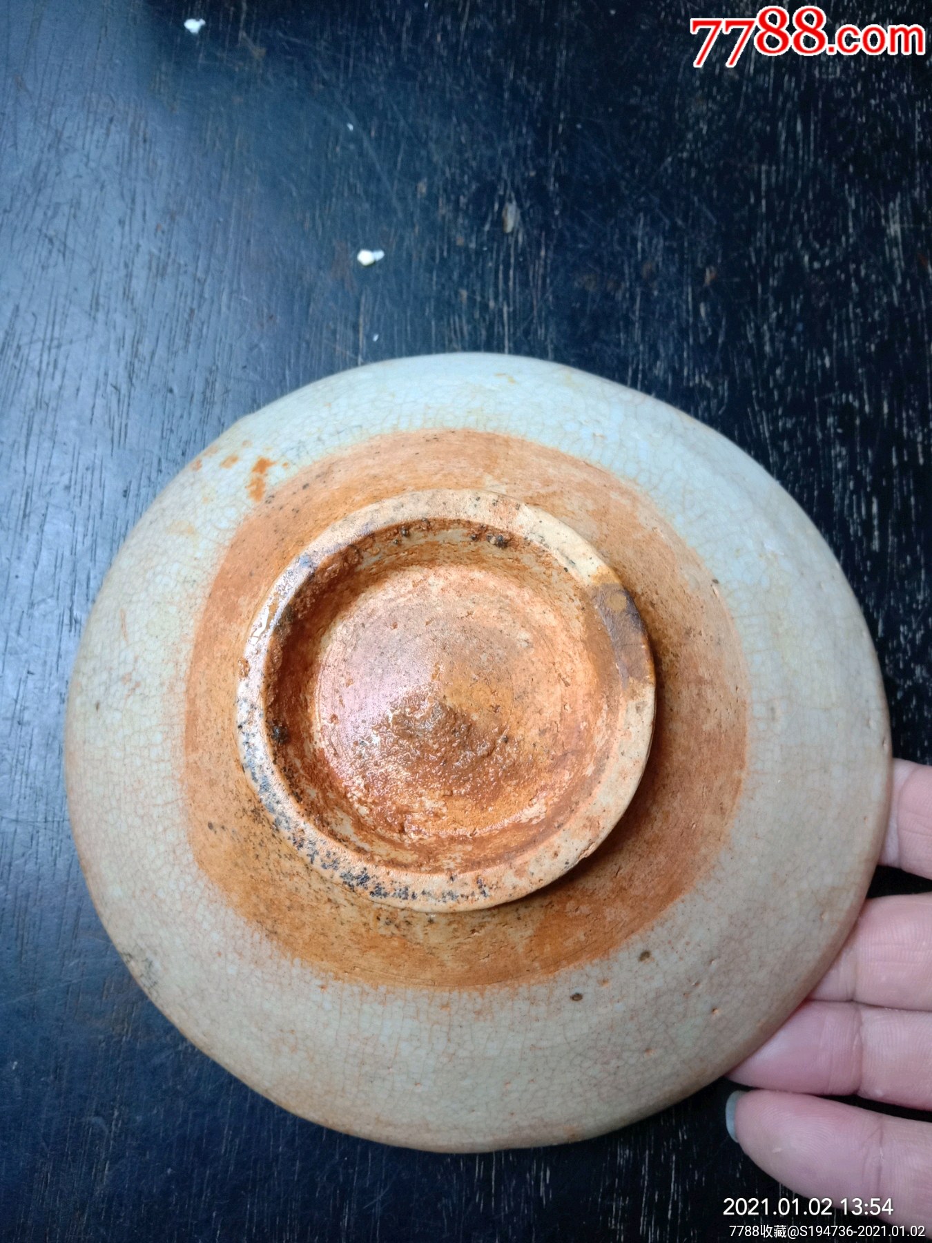宋代白瓷开片碗,釉色一流.开片细腻.-青白瓷/影青瓷-7788陶瓷