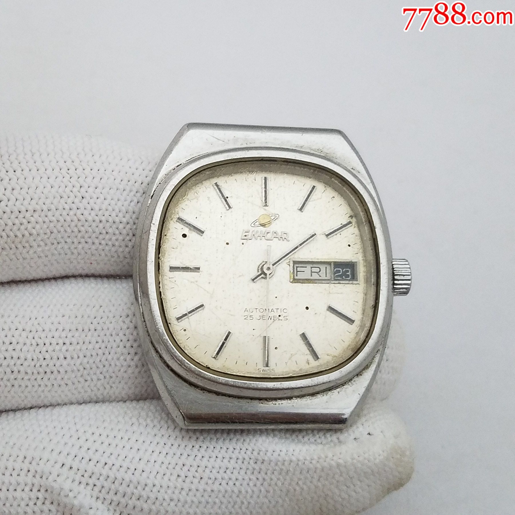 瑞士英纳格自动机械男表【2168金机芯】【能走时】