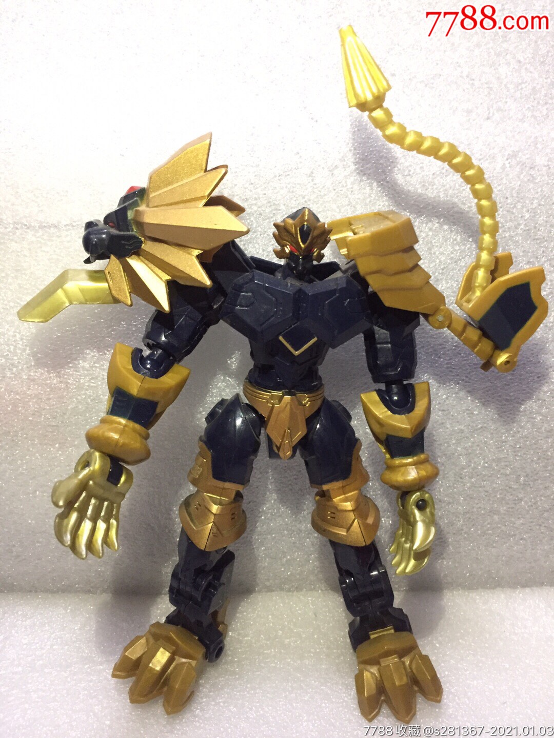 变形金刚黑狮子双钻牌