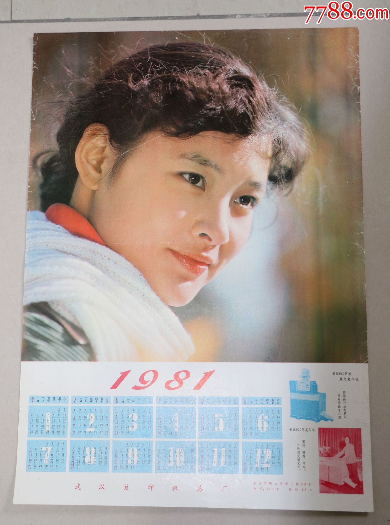 1981年年历(陈冲)