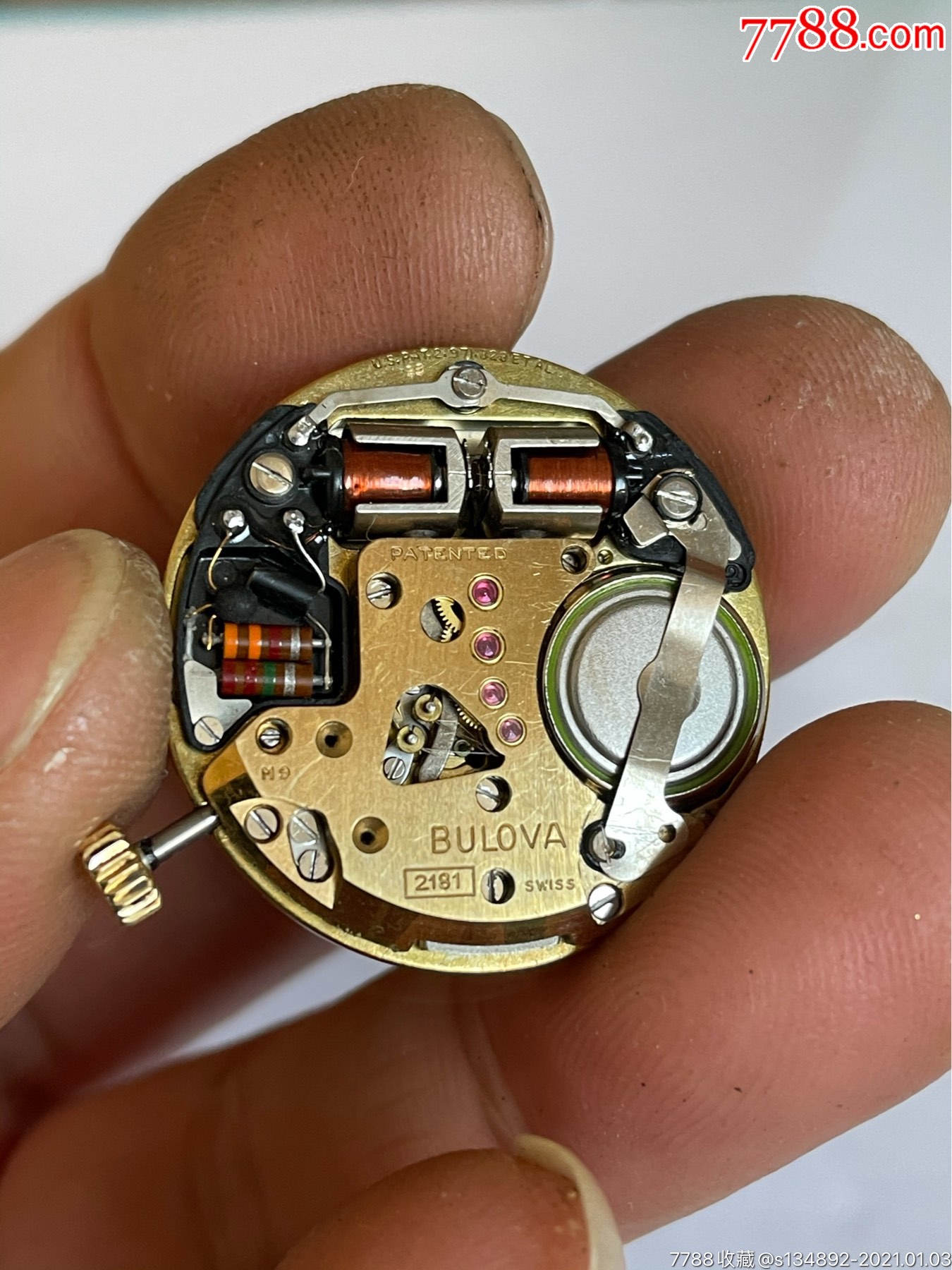 瑞士产宝路华音叉机芯_手表/腕表_配件图片_收藏价格_7788钟表收藏