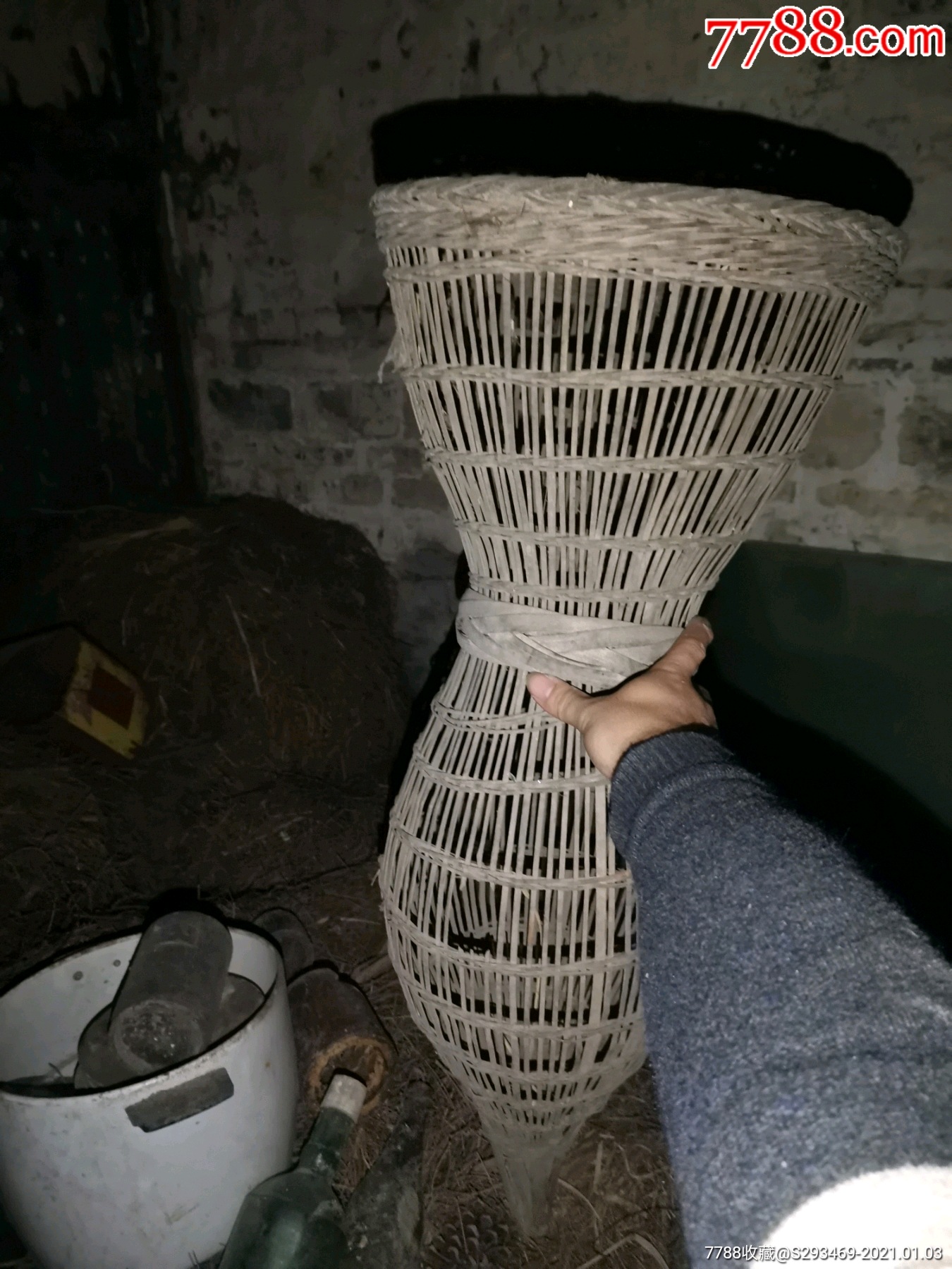 民国时期挡鱼篓一个