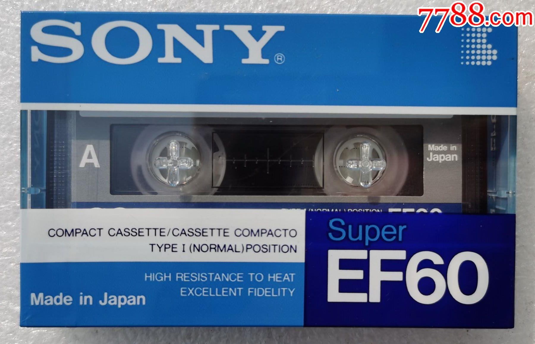 (索尼)sony-ef60空白磁带(三盒)(全新未折封)