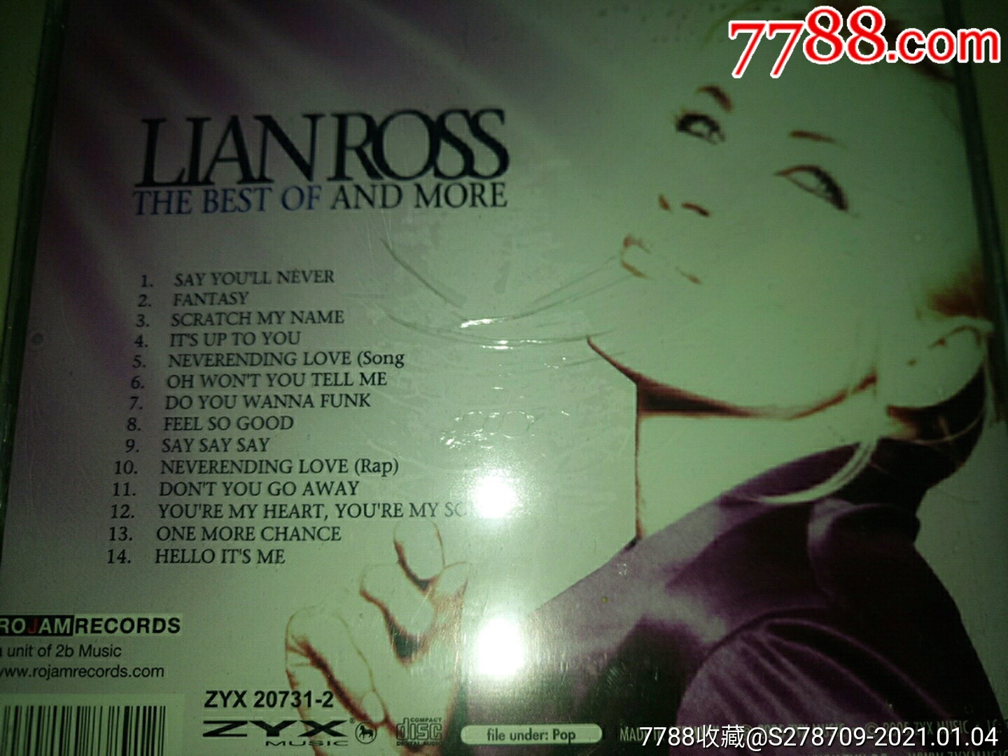 荷东猛士头号女主唱lianrose莲露丝《最佳精选》,全新未拆,德国原版.